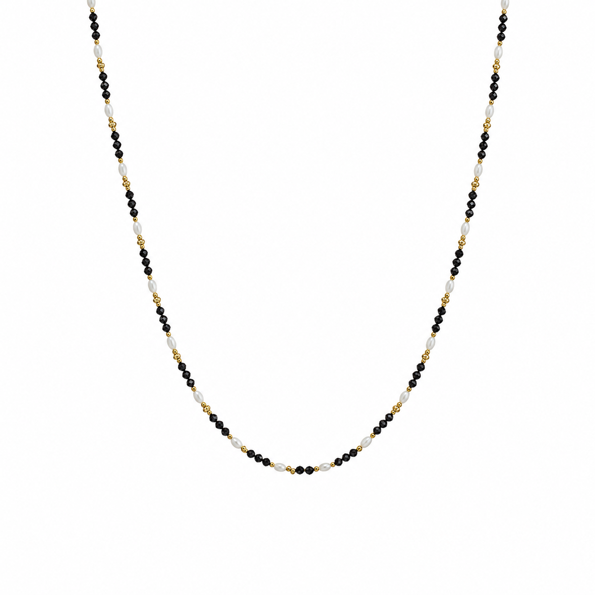 Stones ketting Zwart SOFIZARE