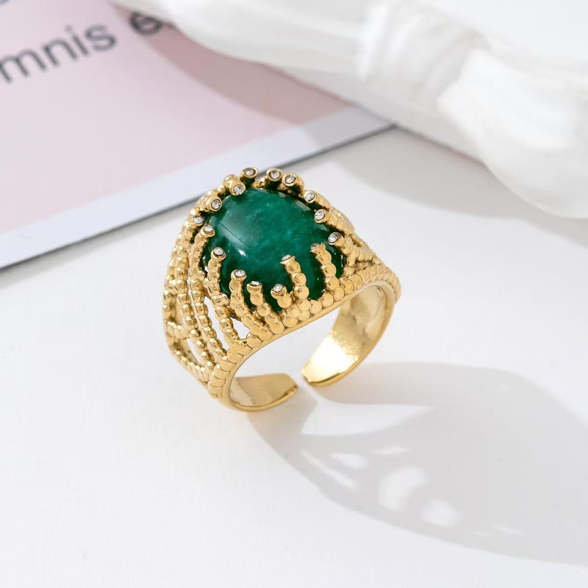 Brick ring – RVS ring groothandel | SOFIZARE (foto 10)