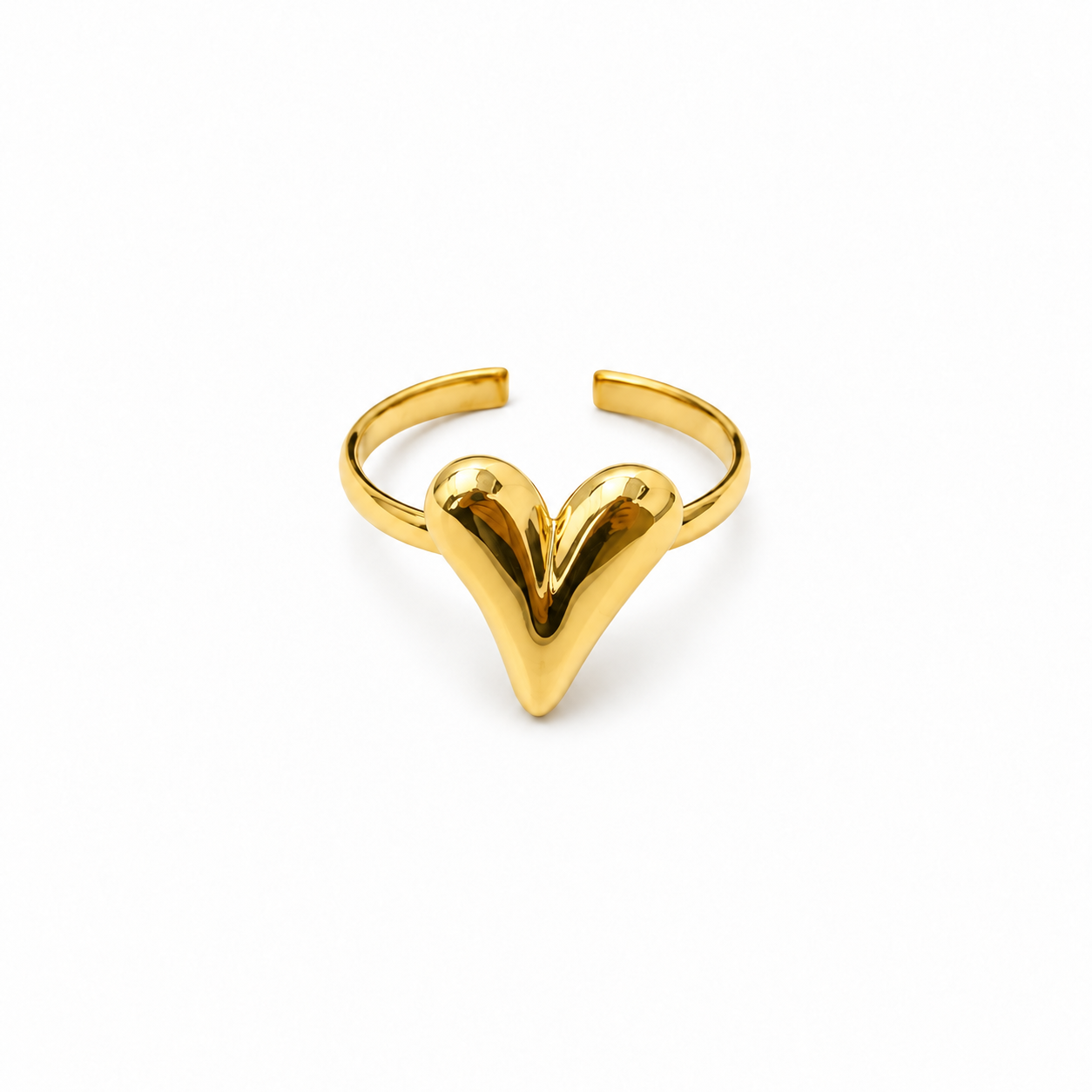 Ring hart open