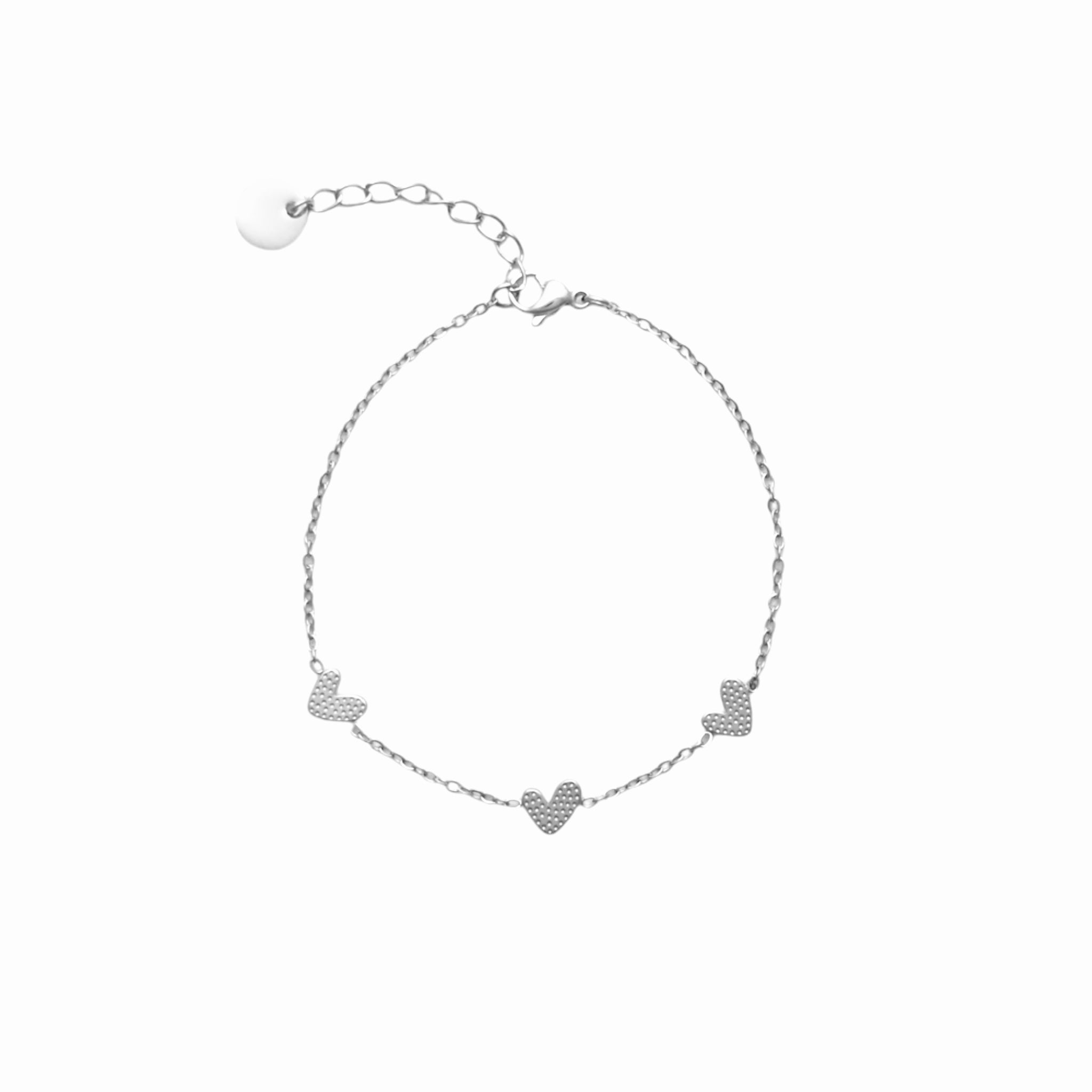 Simple triple love armband