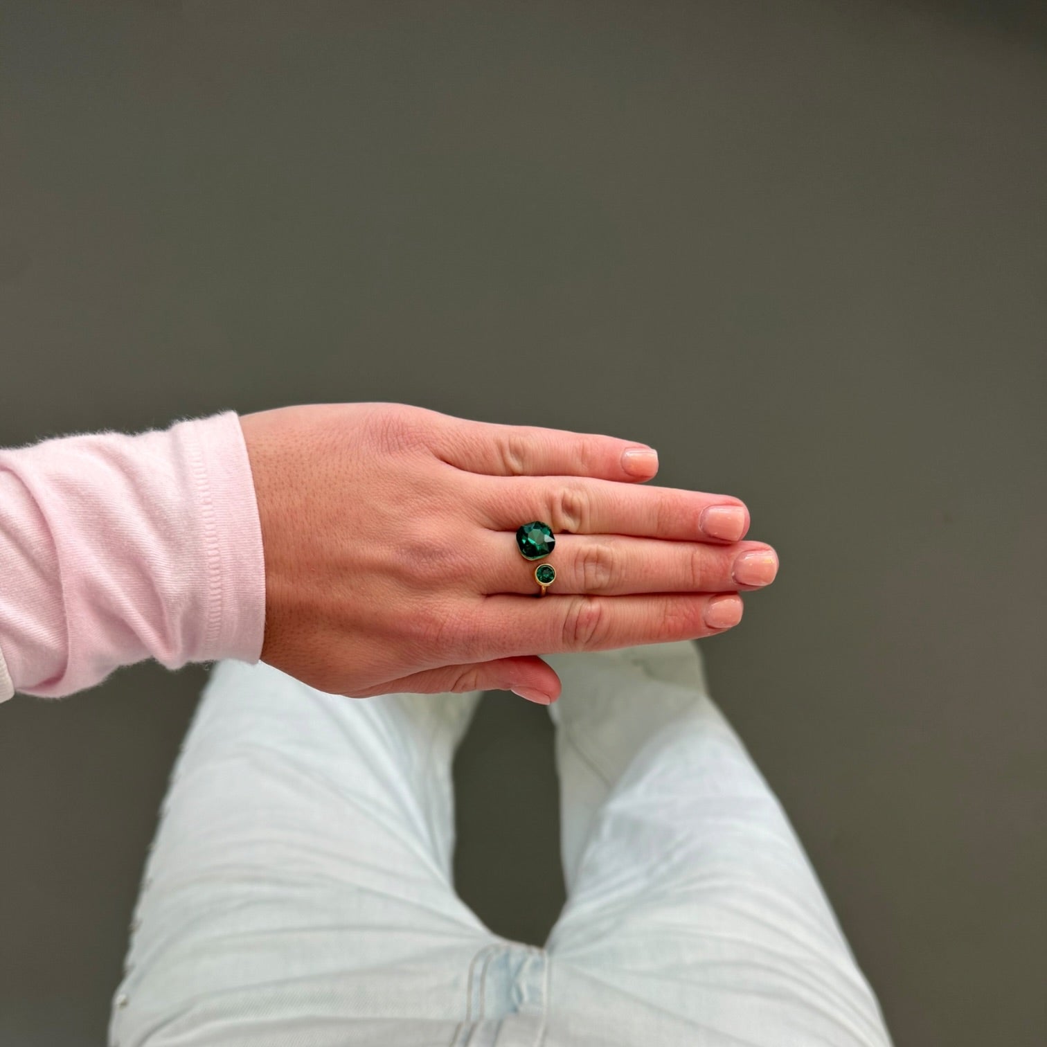 Spring stone ring