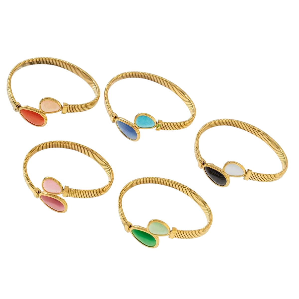 Happy snake bangle