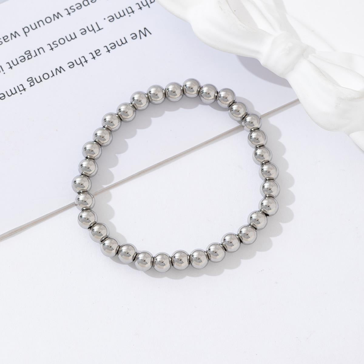 Beads elastiek armband