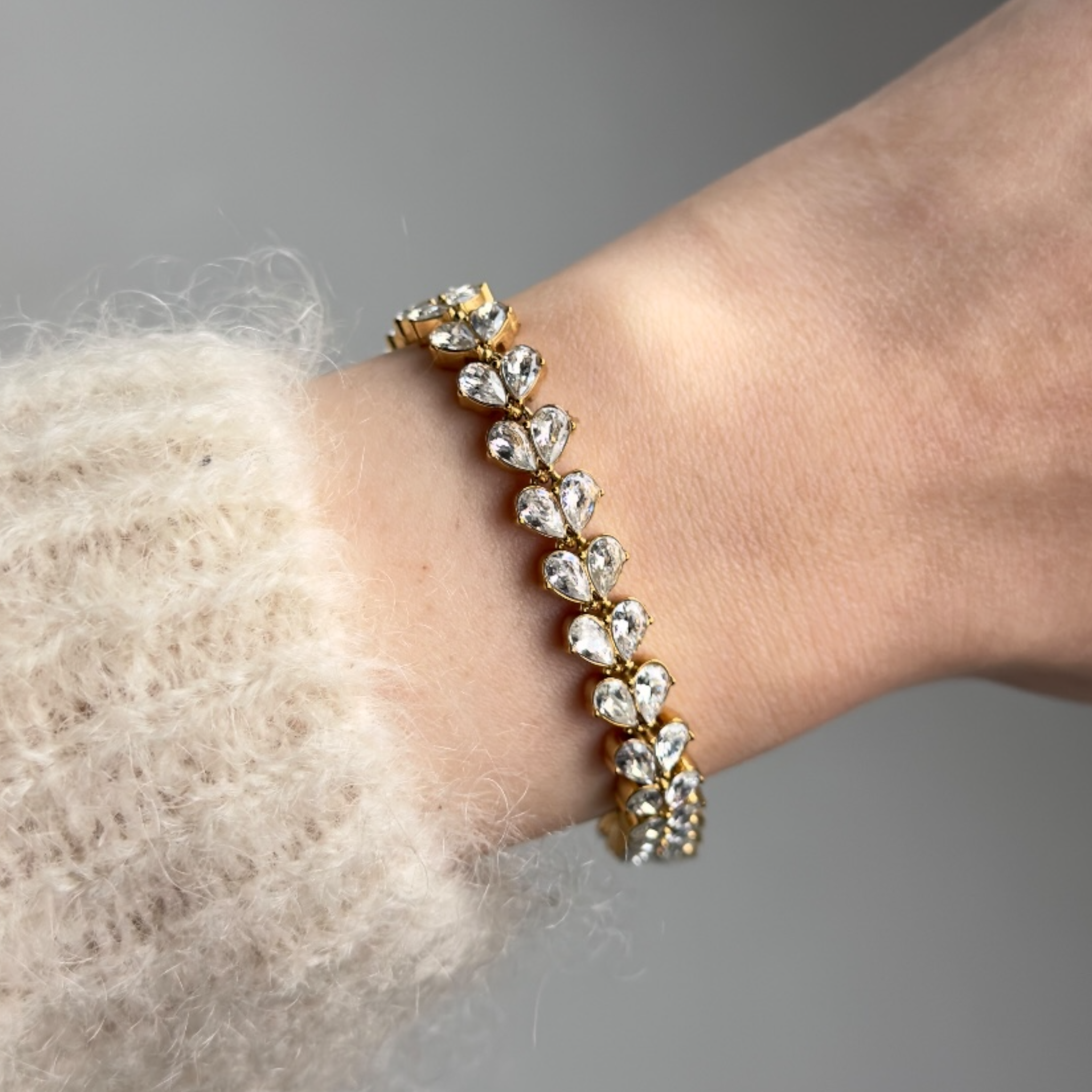 Valerie strass armband