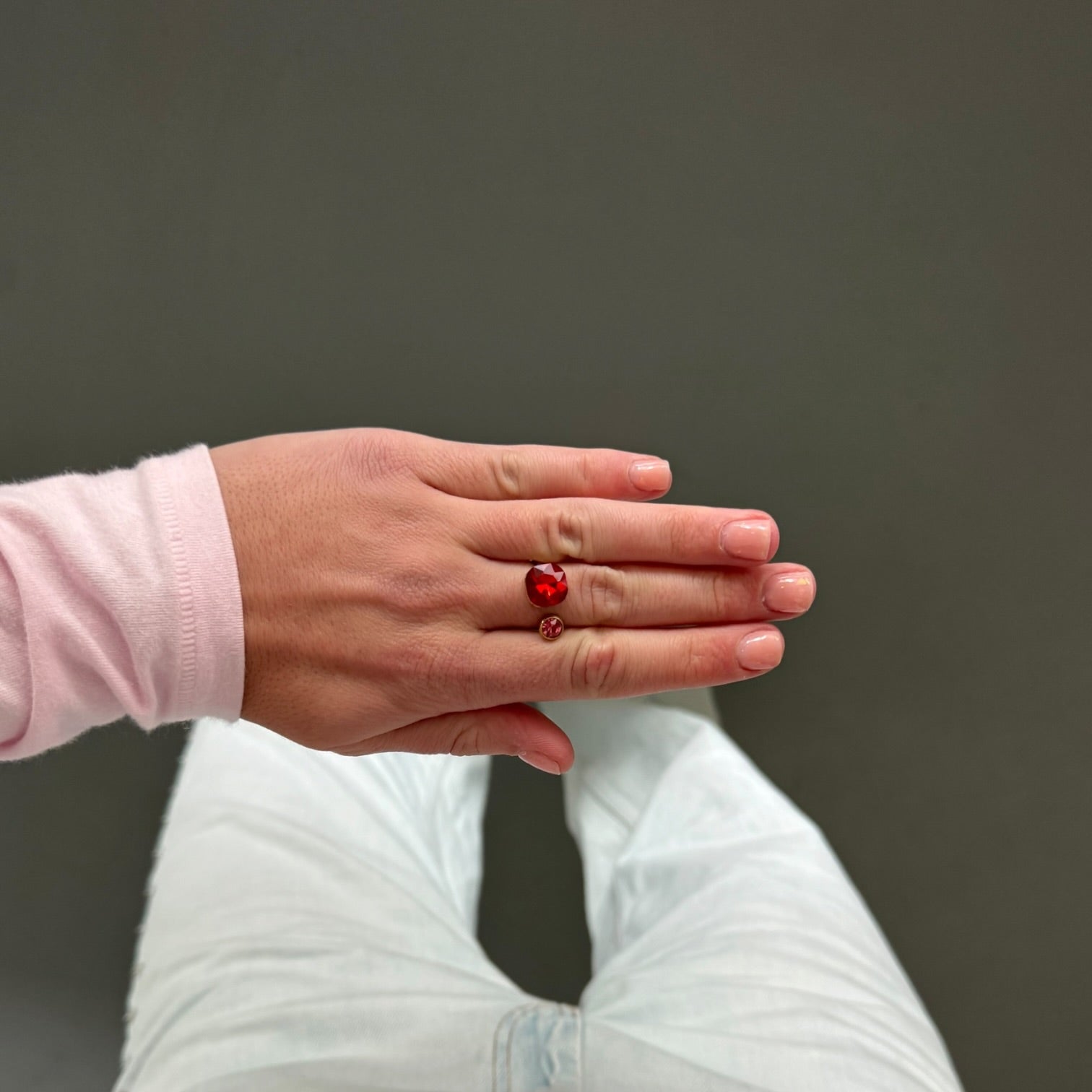 Spring stone ring