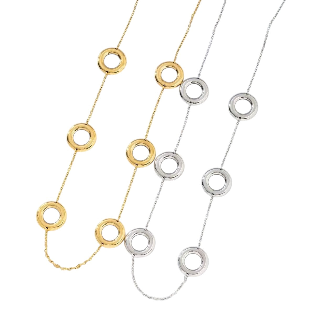 Circle lange ketting