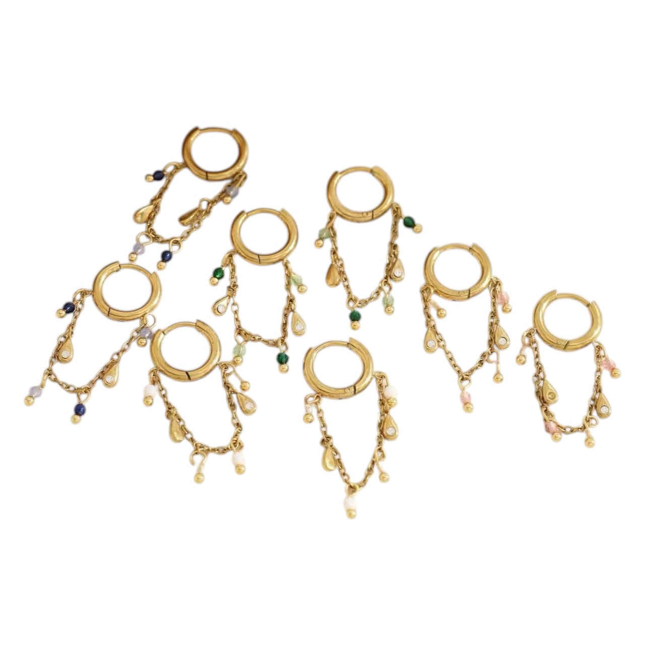 Hanging hangers oorbellen