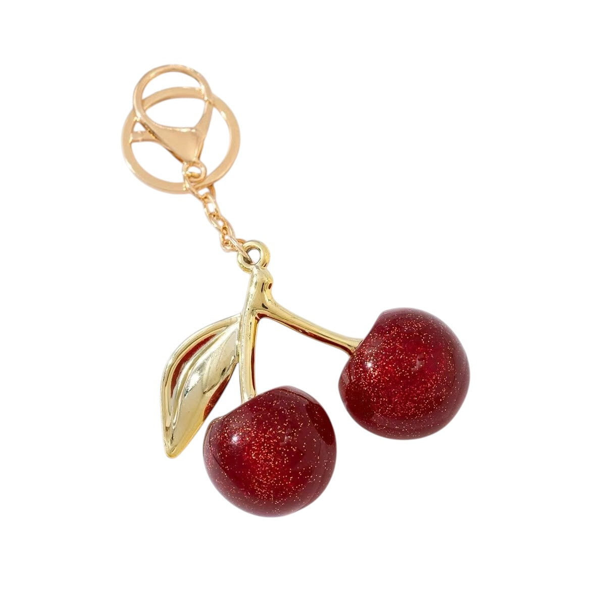 Cherry bag charm