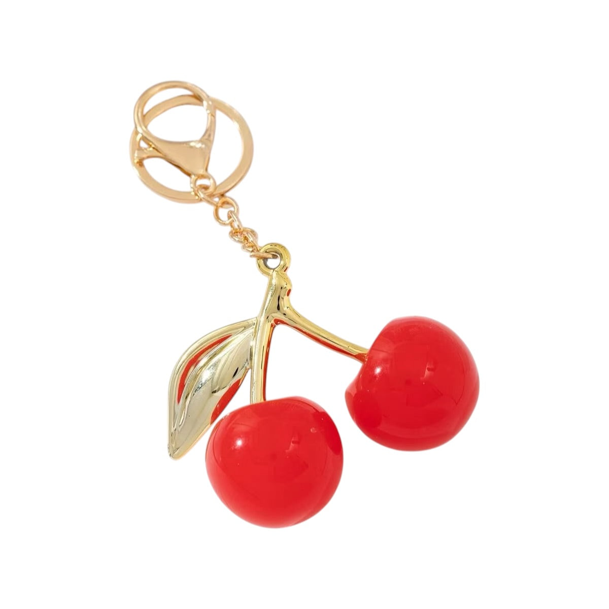 Cherry bag charm
