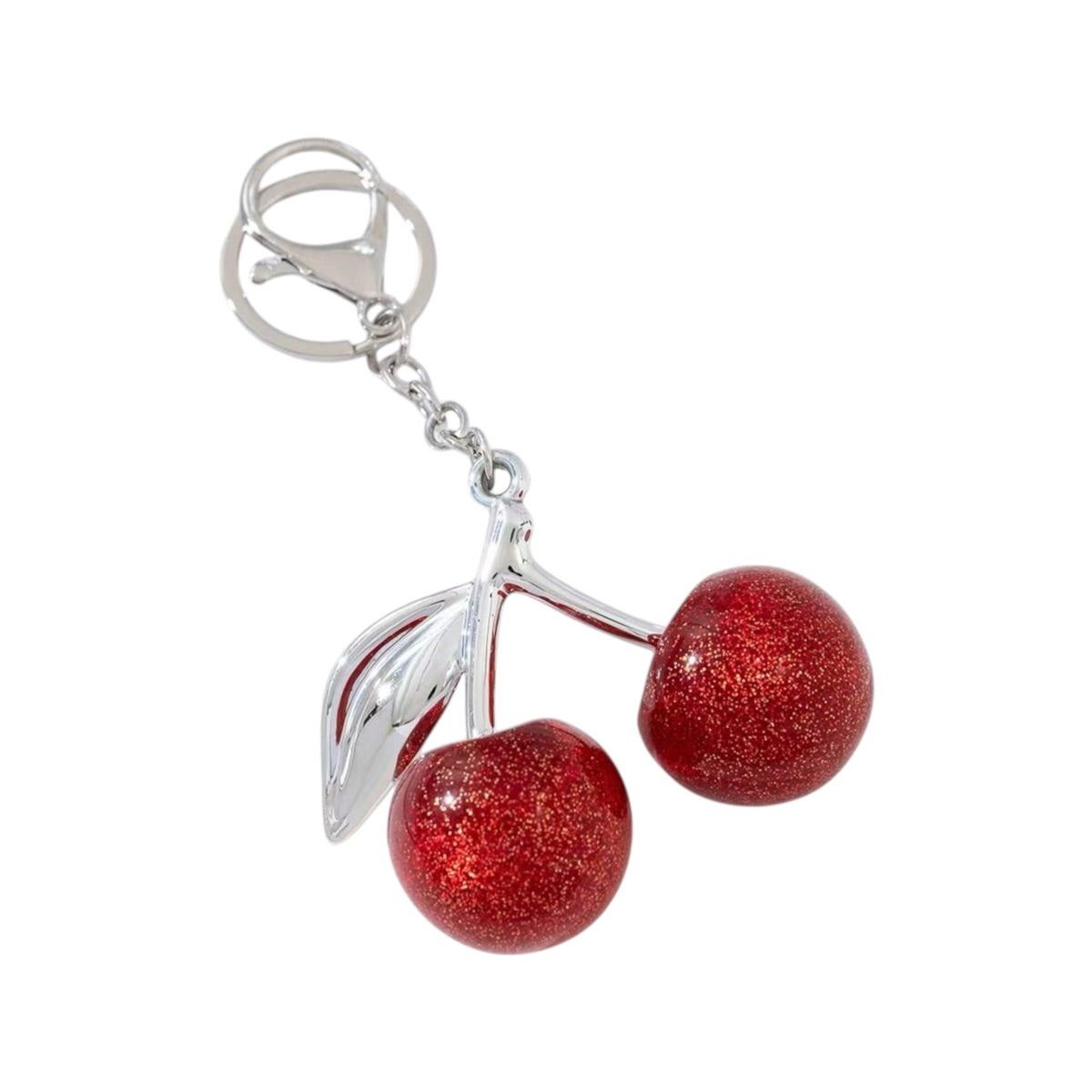 Cherry bag charm