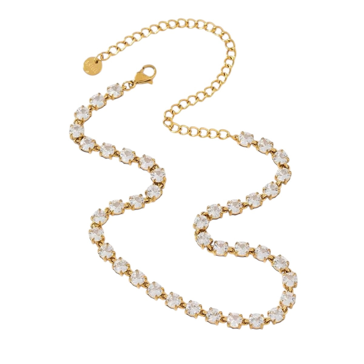 Cuba strass ketting