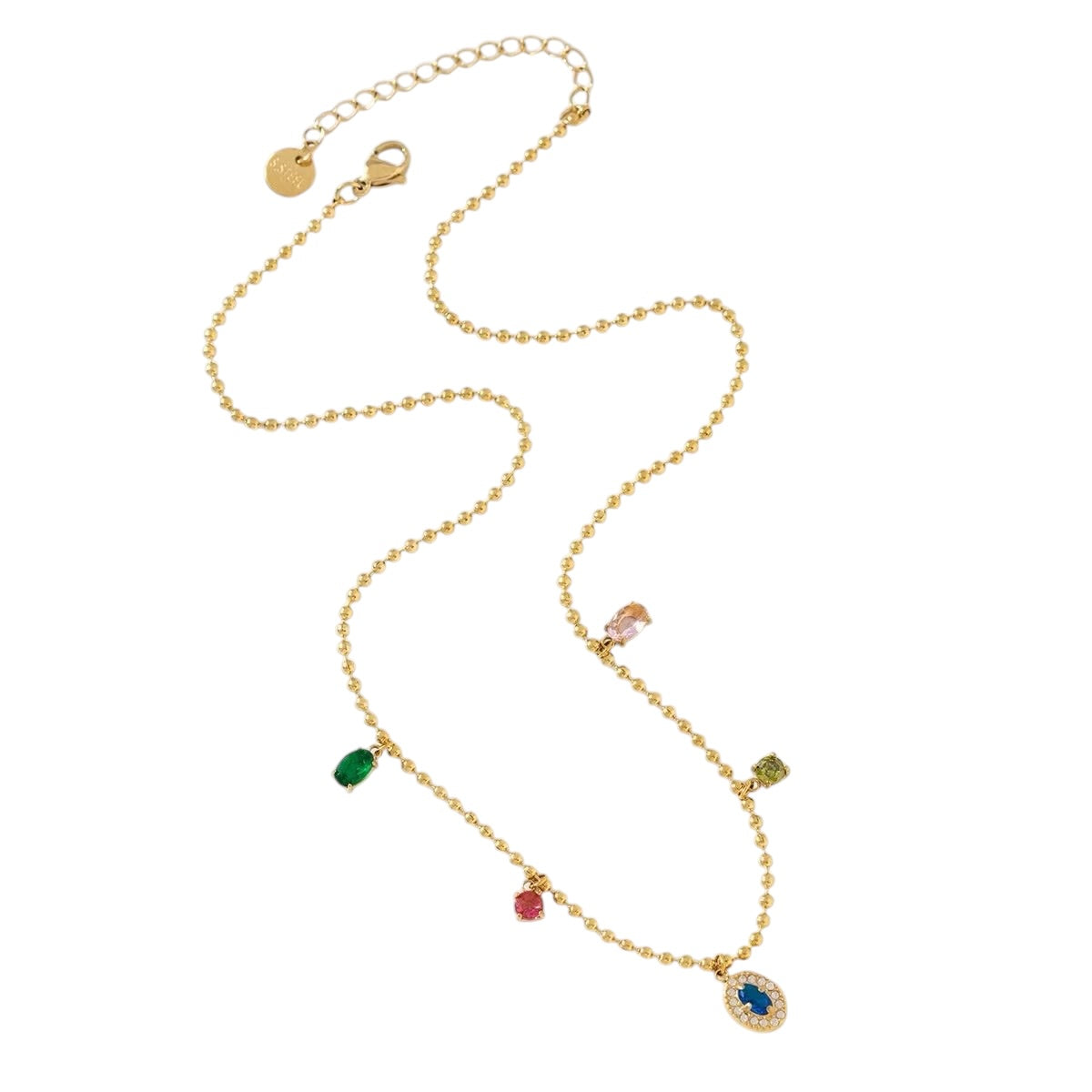 Strassy beads ketting