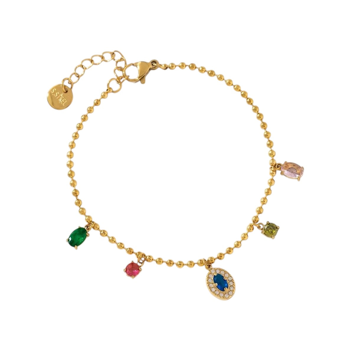 Strassy beads armband