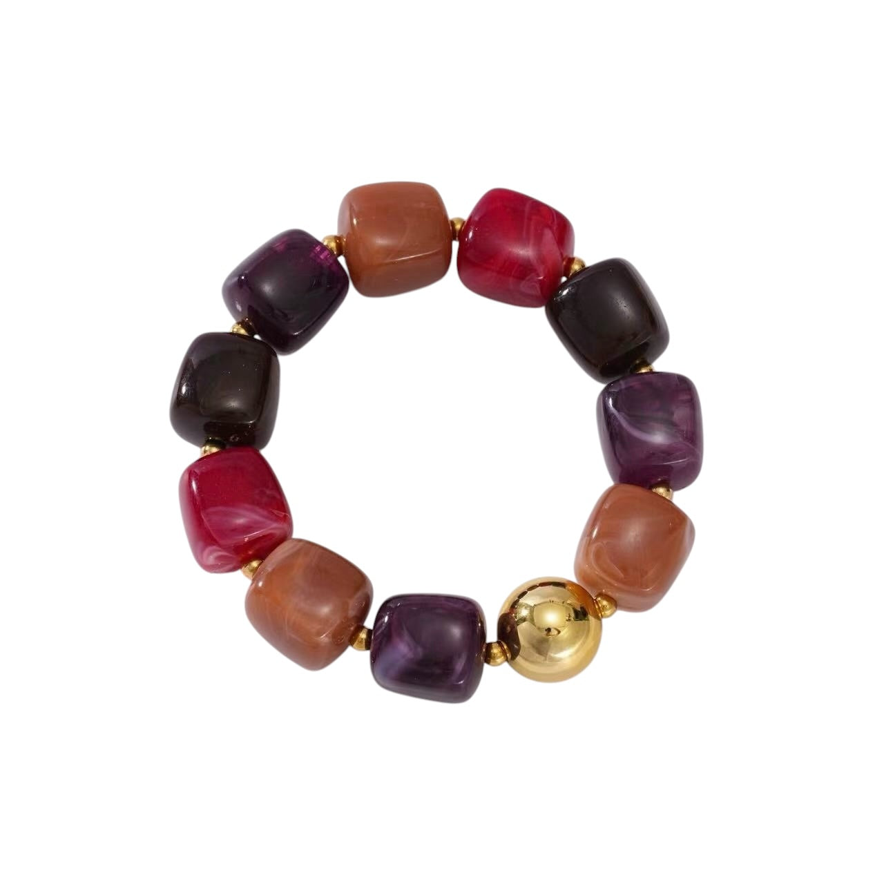 Square beads armband