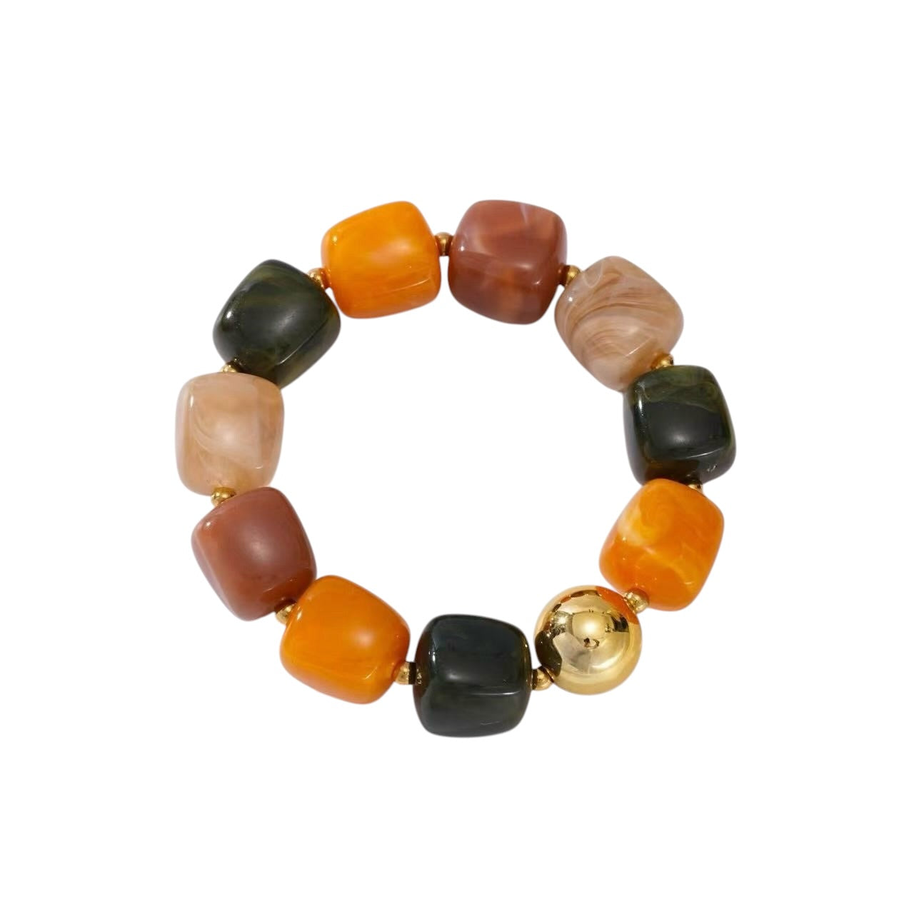 Square beads armband