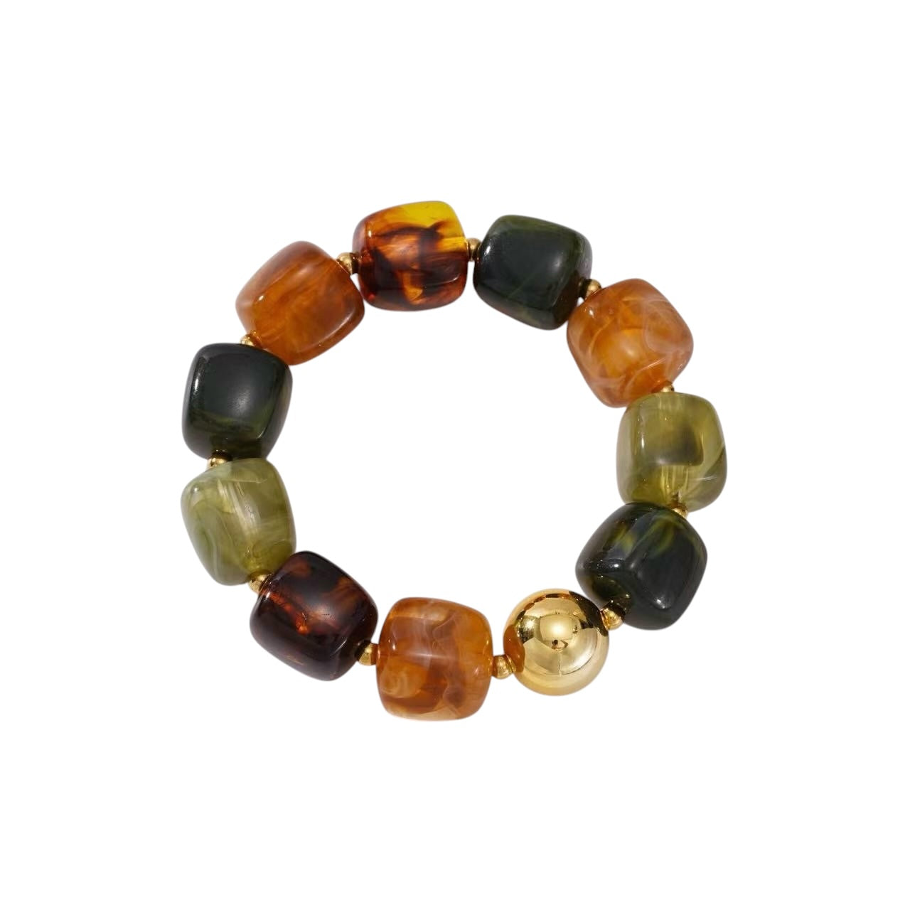 Square beads armband
