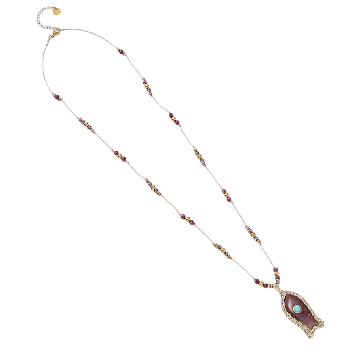 Fishy emblem lange ketting