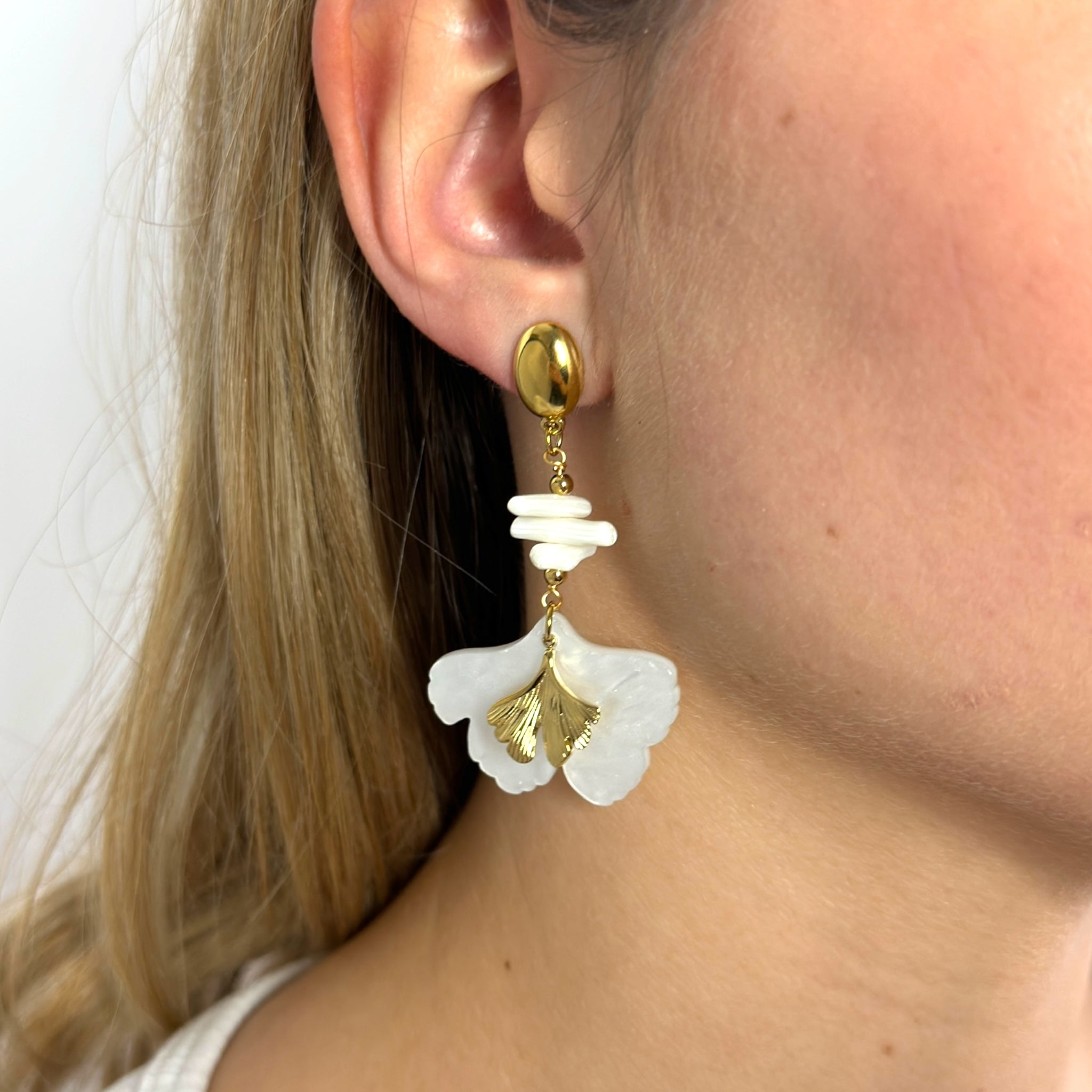 Ginkgo Aura earrings