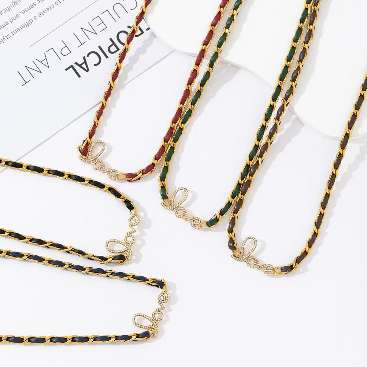 Love chain ketting