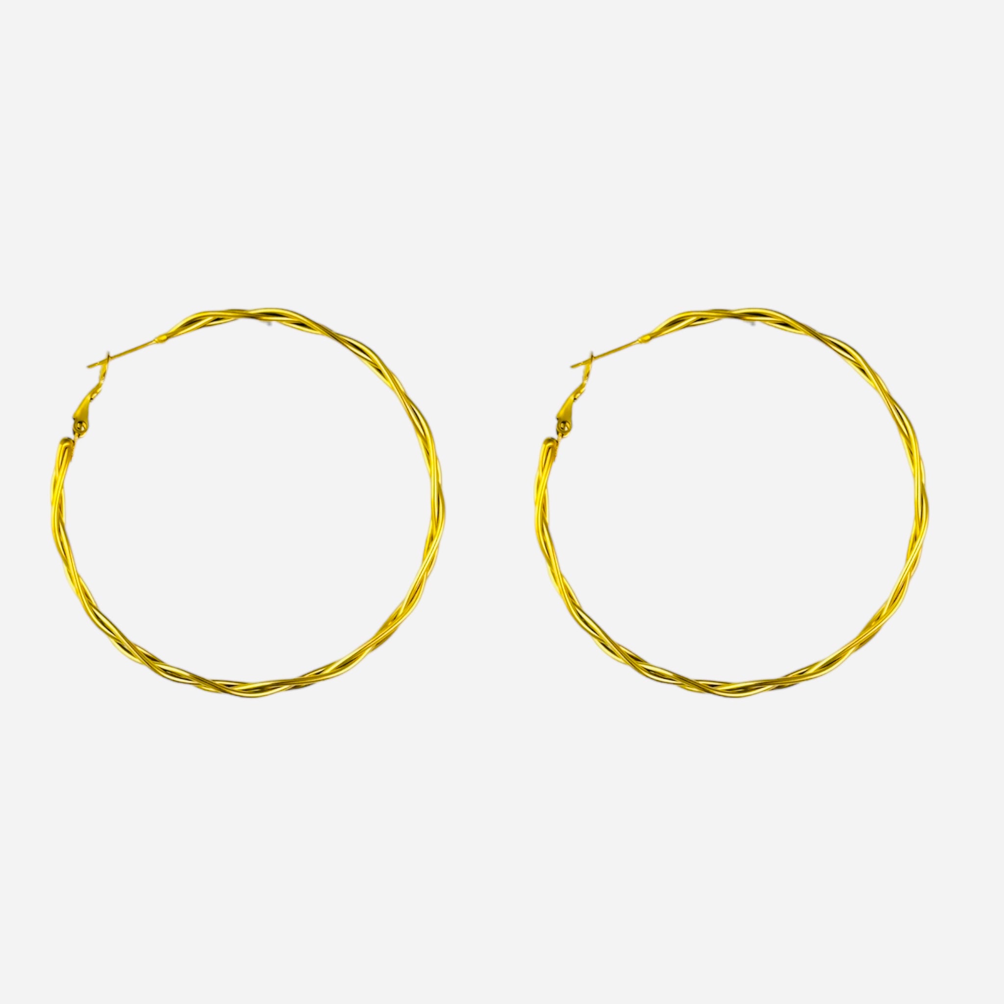 Twisted hoops 60MM