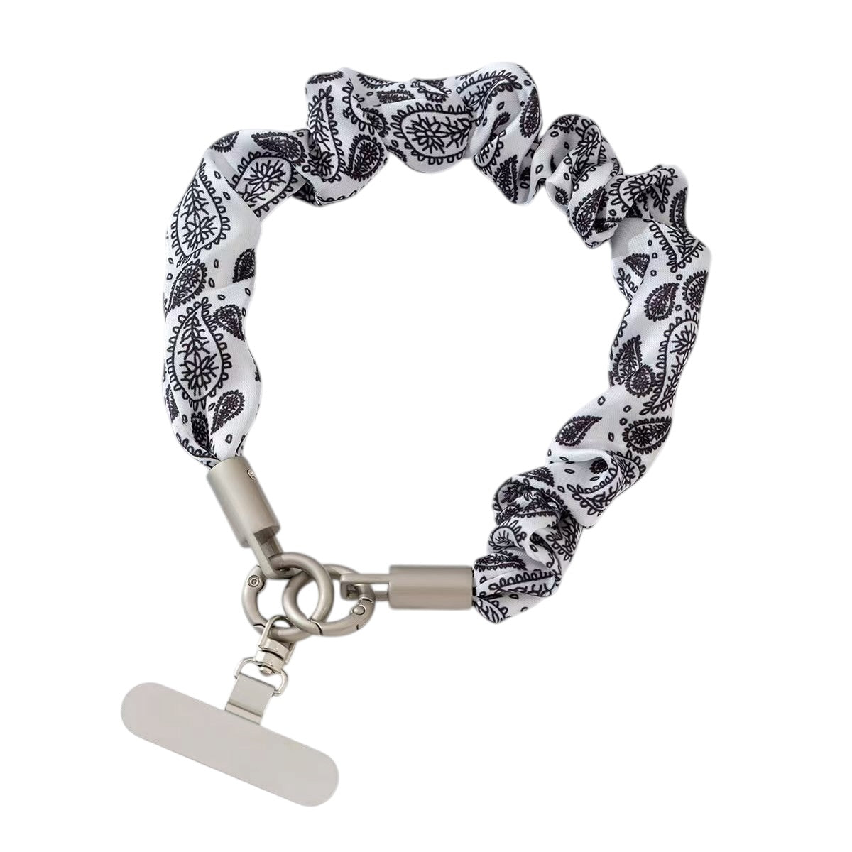 Bandana telefoonkoord wit