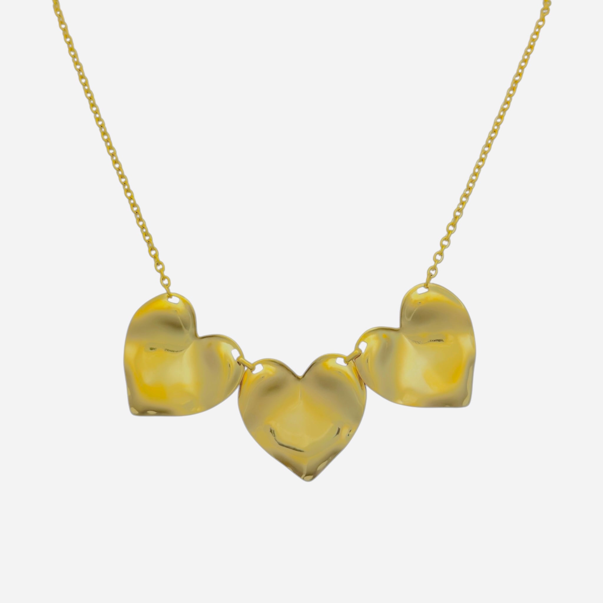 Statement Triple love ketting