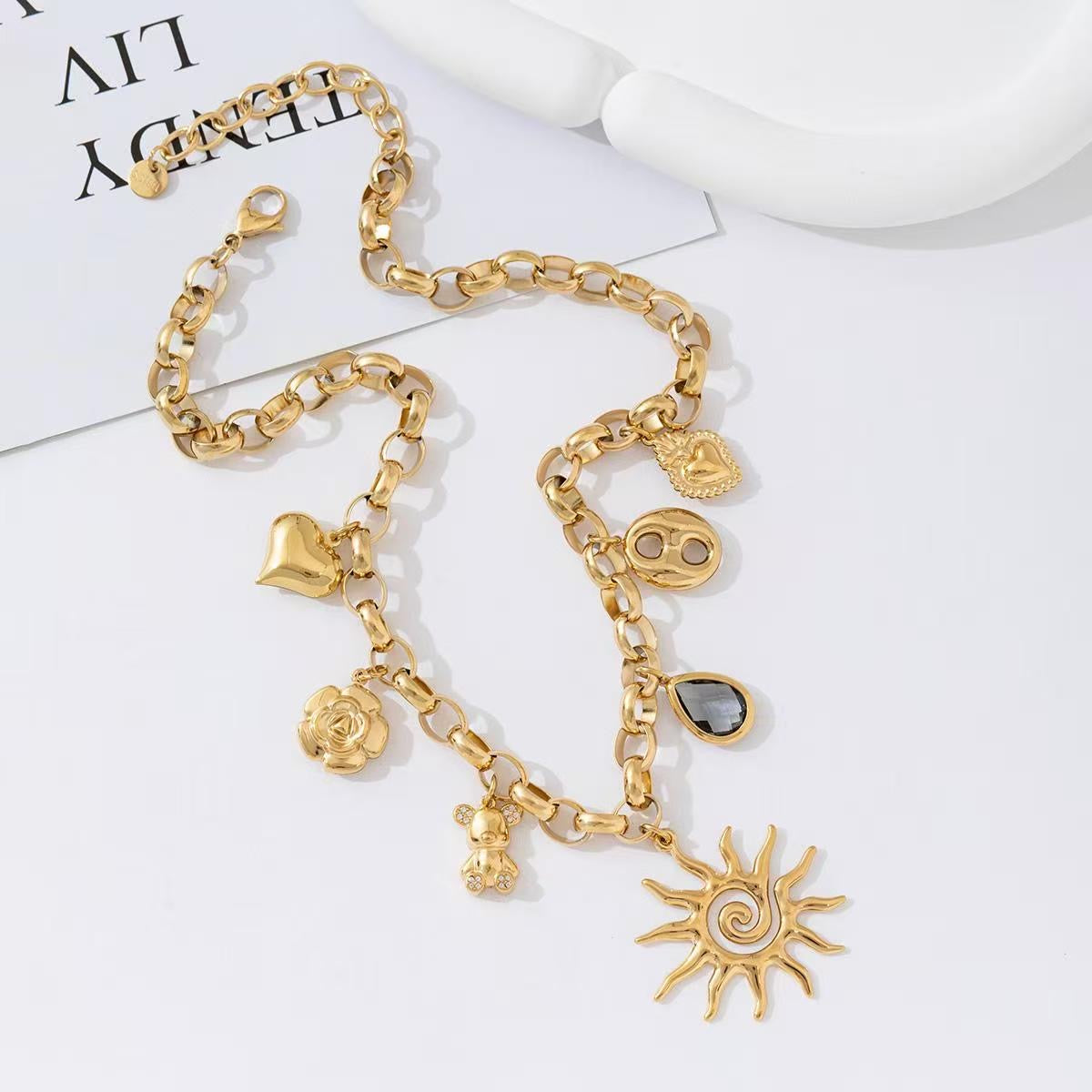 Spiral bedel ketting