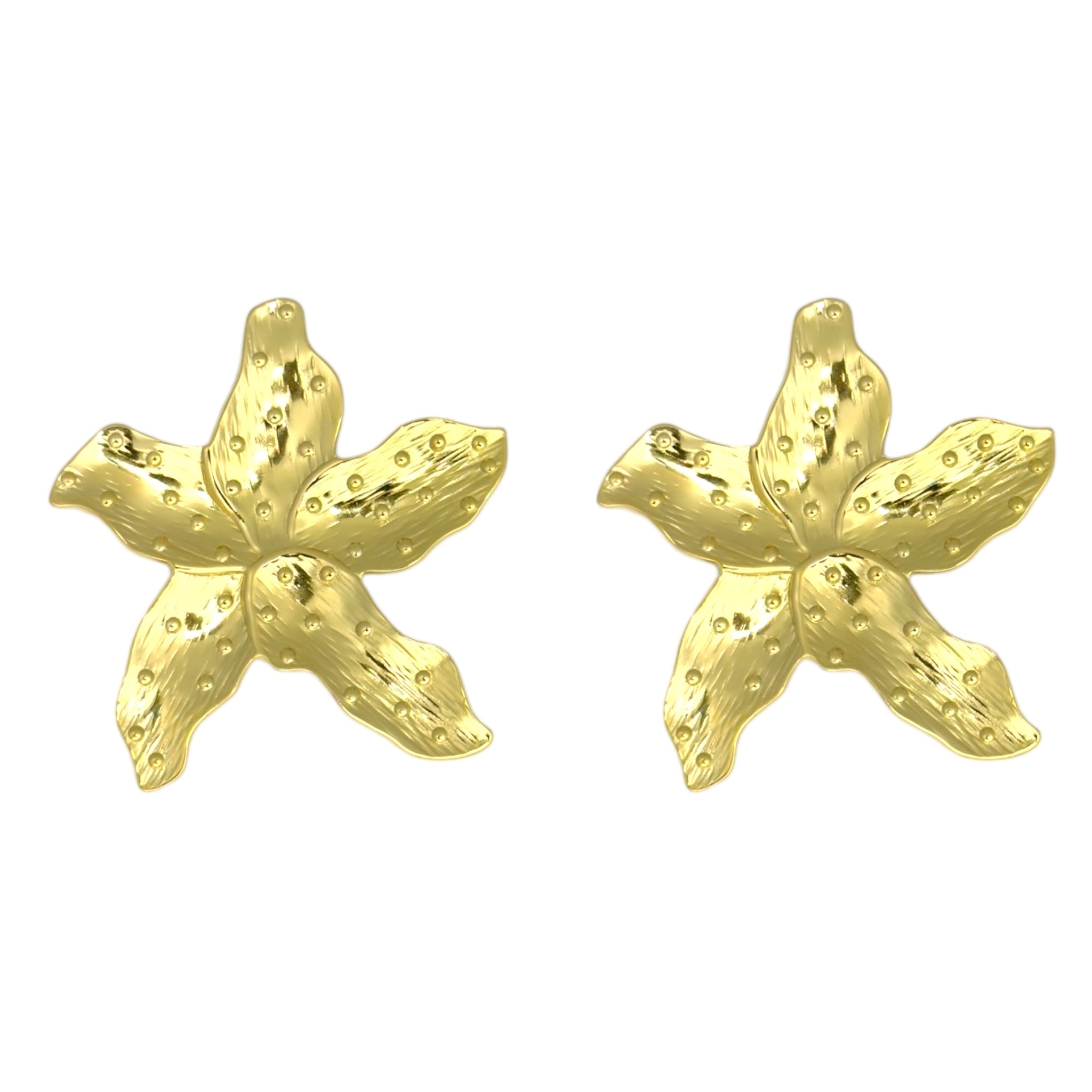 Statement Sandy starfish earrings