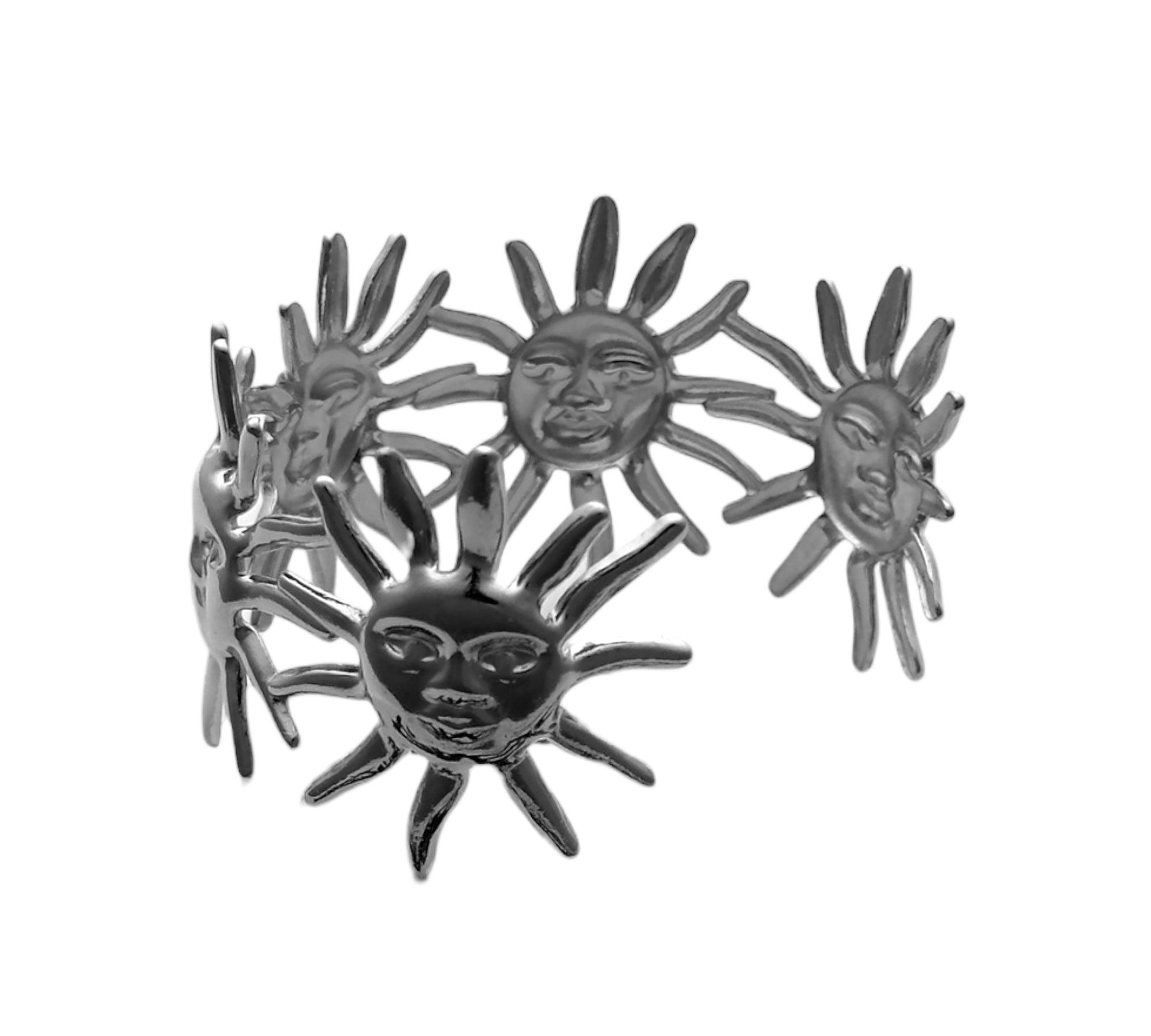 Statement sun bracelet