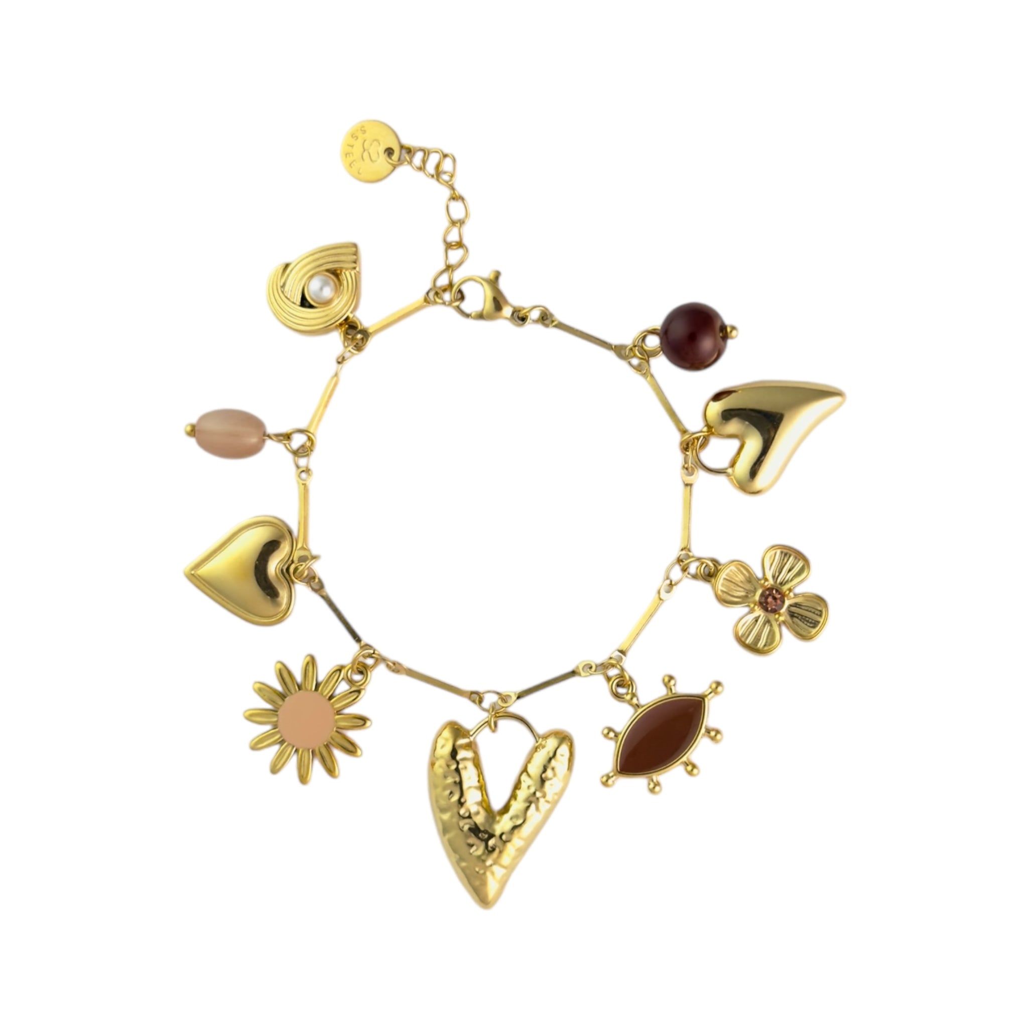 Love Statement charm bracelet