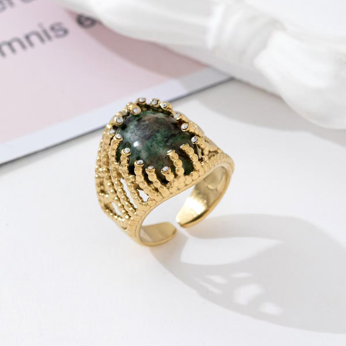 Brick ring – RVS ring groothandel | SOFIZARE (foto 6)