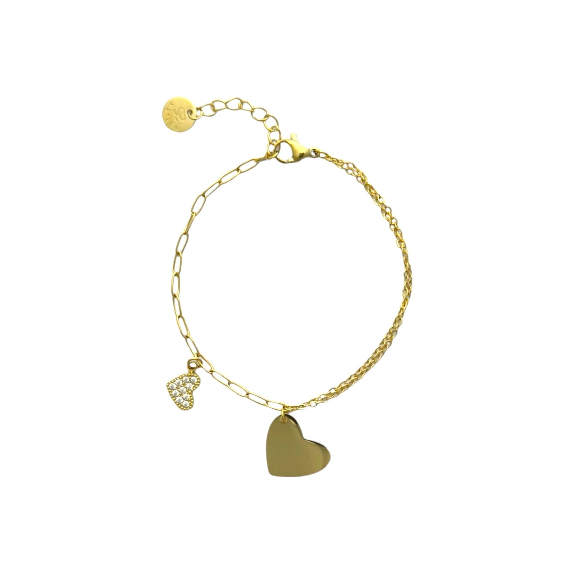 Double love bracelet