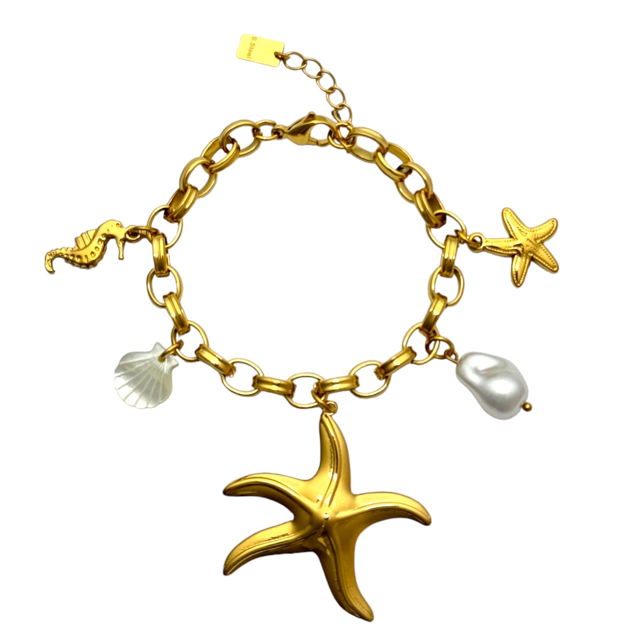 Statement-Armband mit Seestern-Motiv