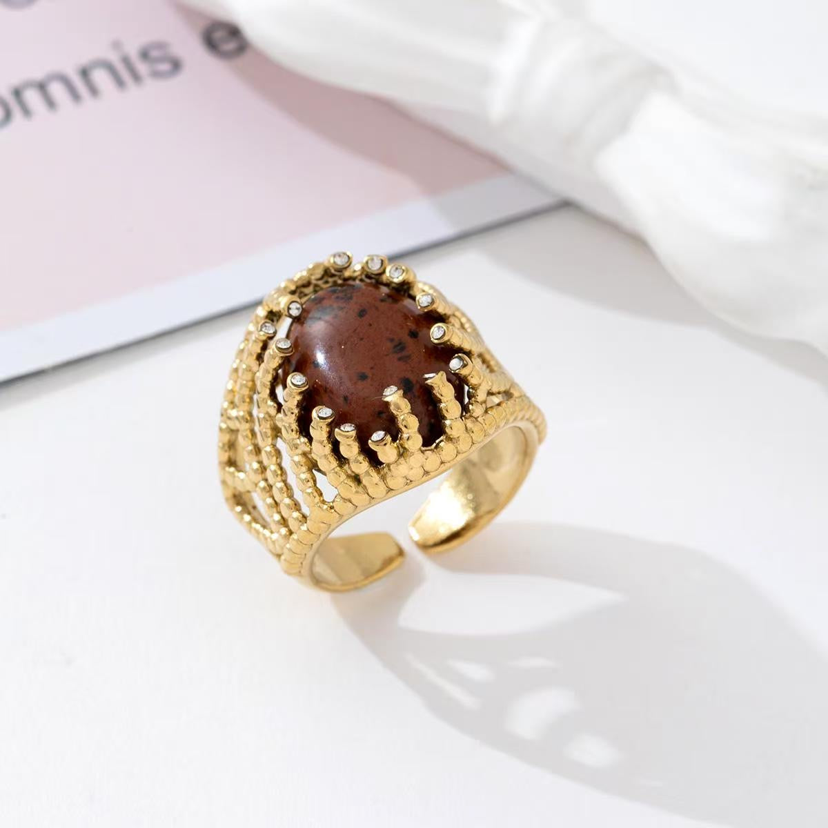 Brick ring – RVS ring groothandel | SOFIZARE (foto 8)