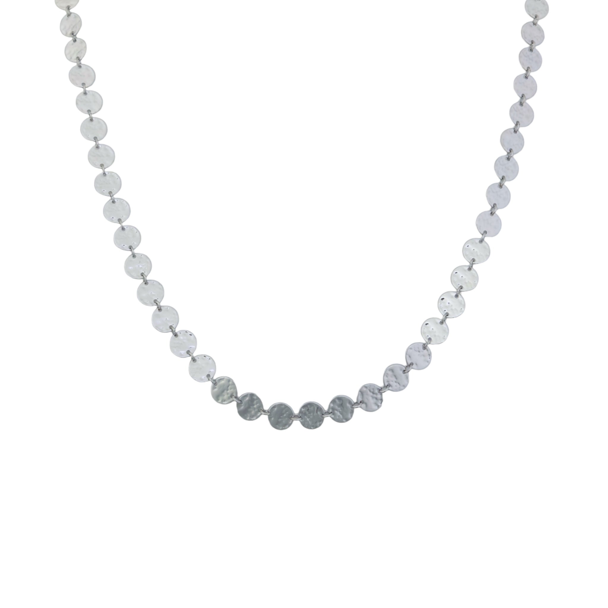 Nail-head statement necklace