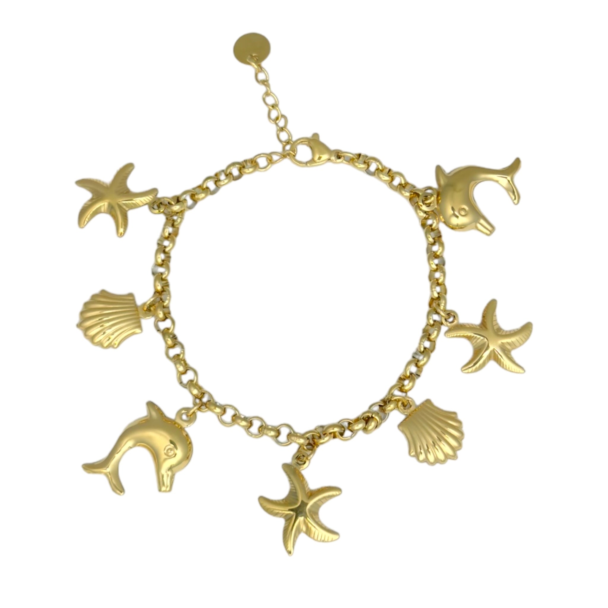 Happy sea charm bracelet