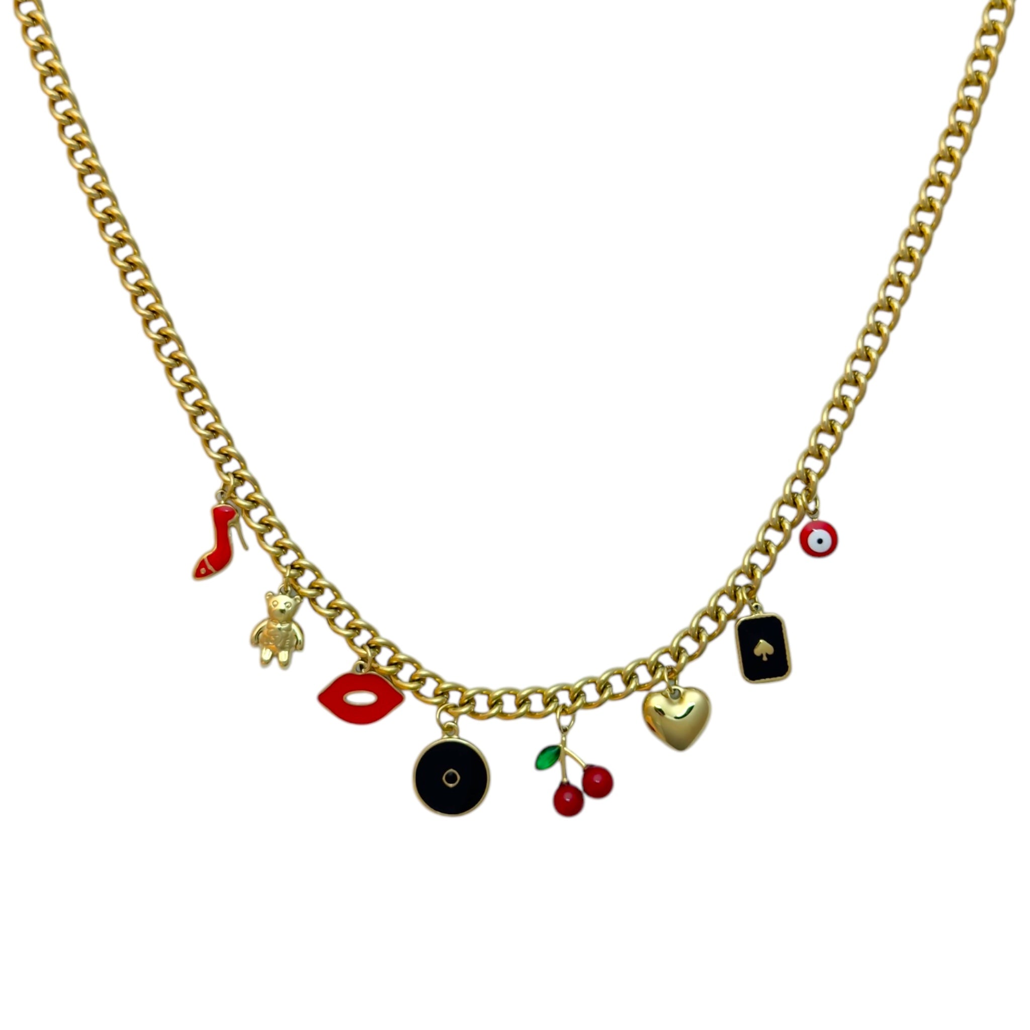 Classy cherry ketting