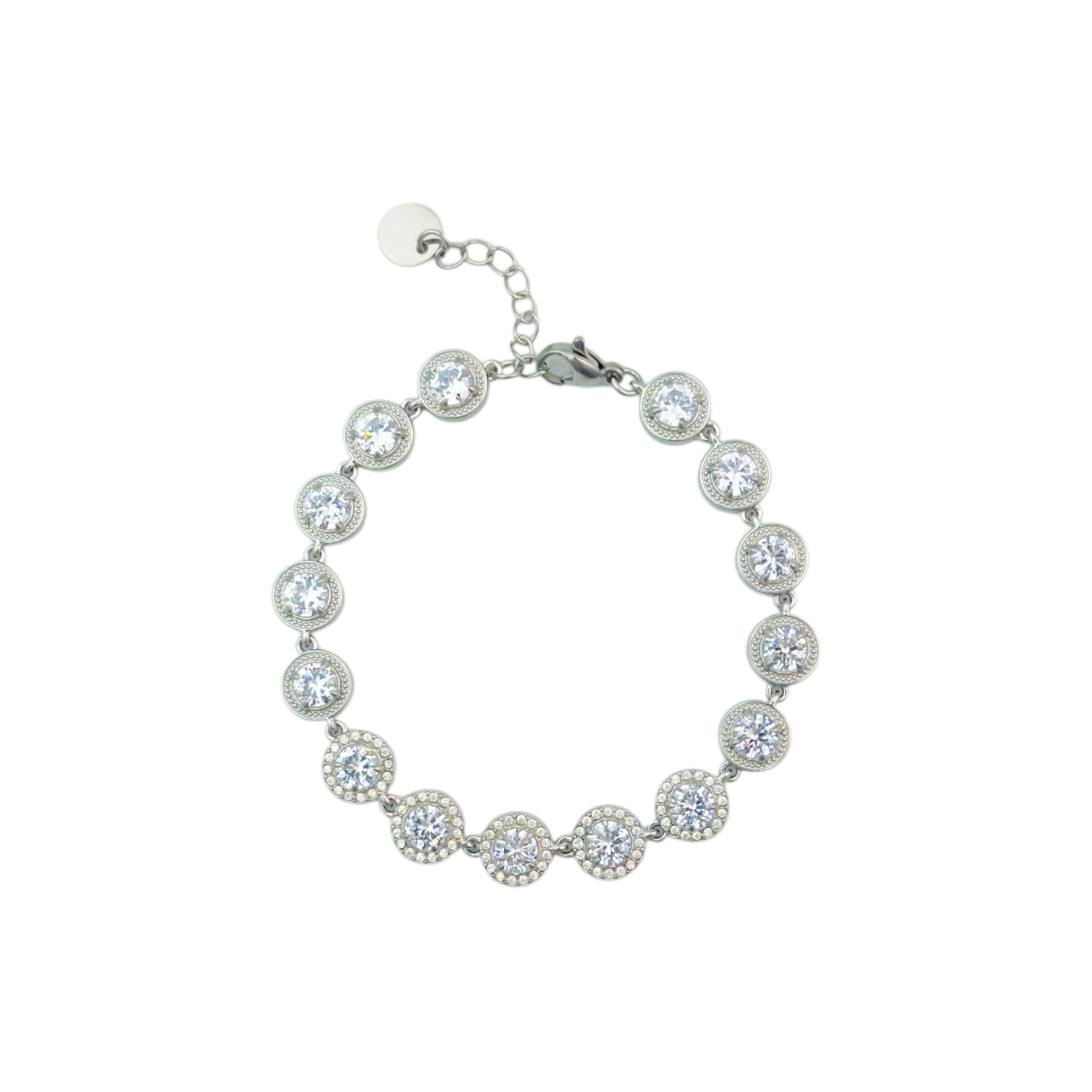 Statement strass armband – RVS armband groothandel | SOFIZARE (foto 2)