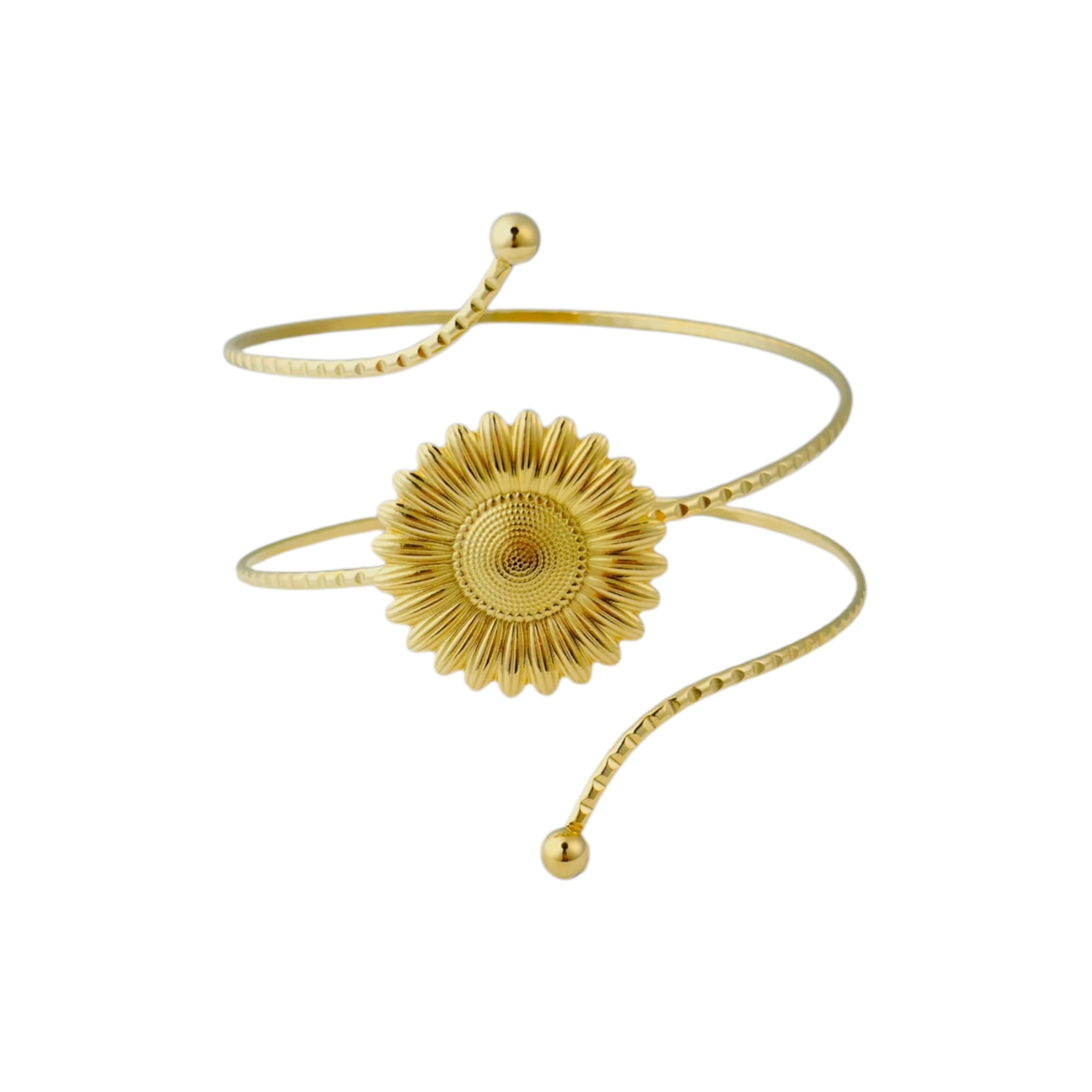 Statement Flower Upper Bracelet