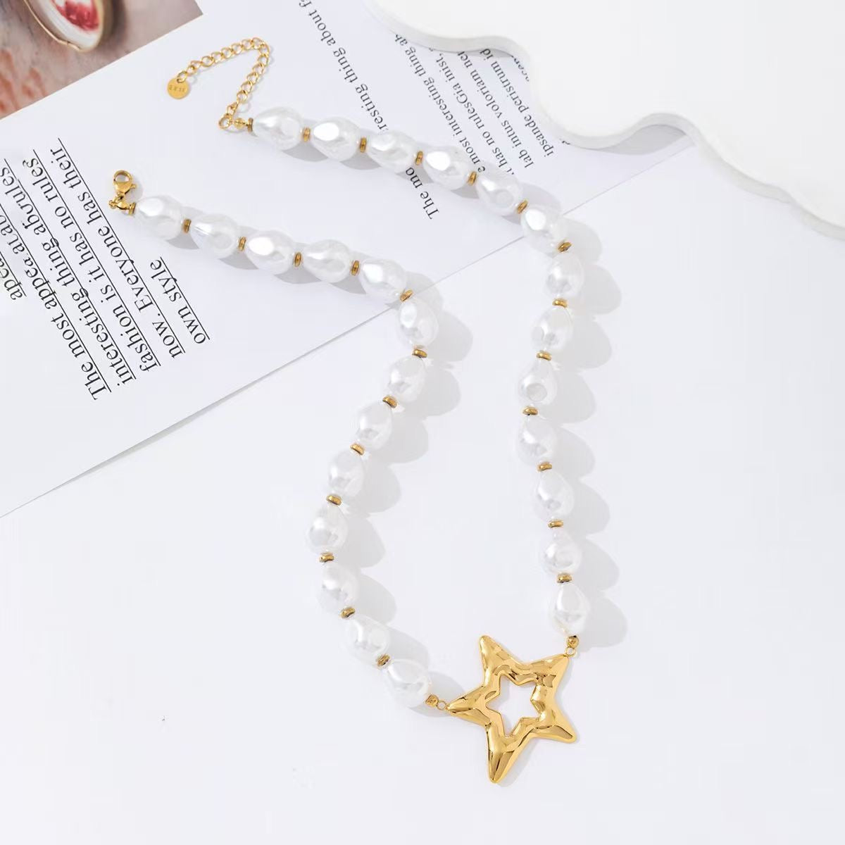 Star parel ketting