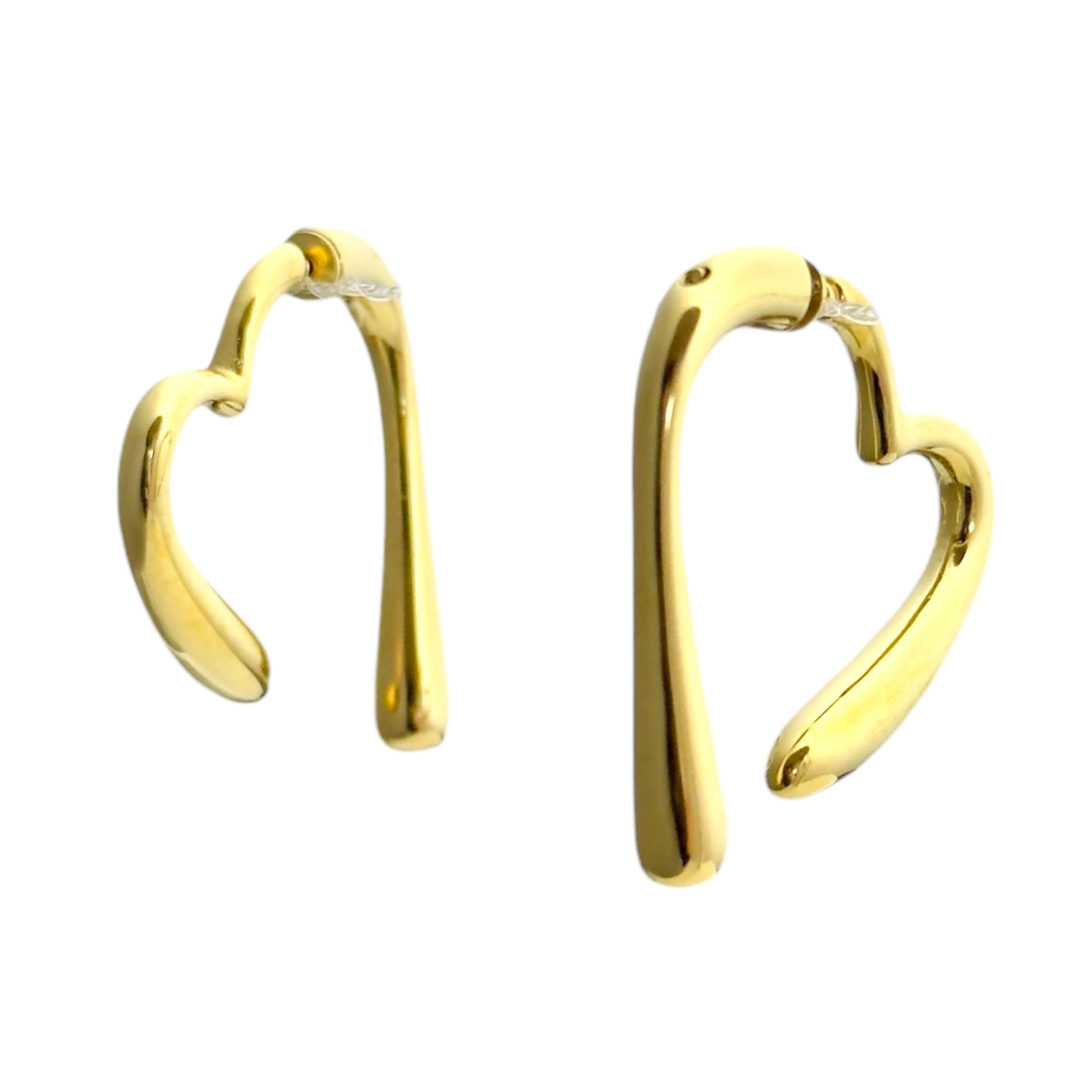 Double Twist Heart Earring