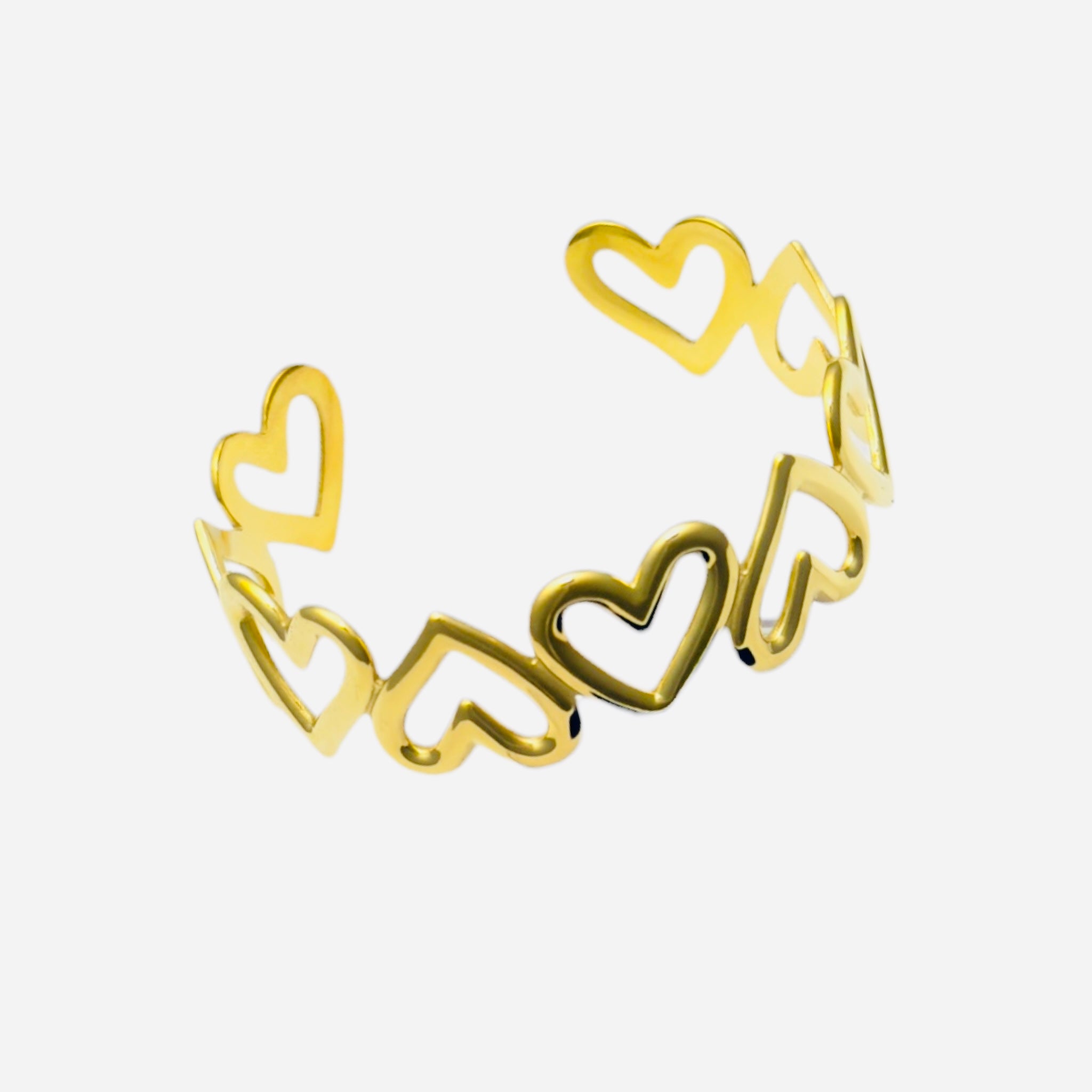 Hearts bangle – RVS armband groothandel | SOFIZARE