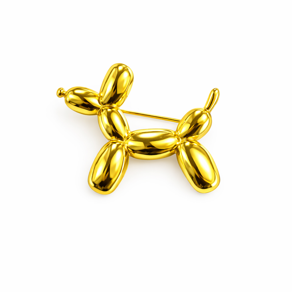 Balloon dog broche