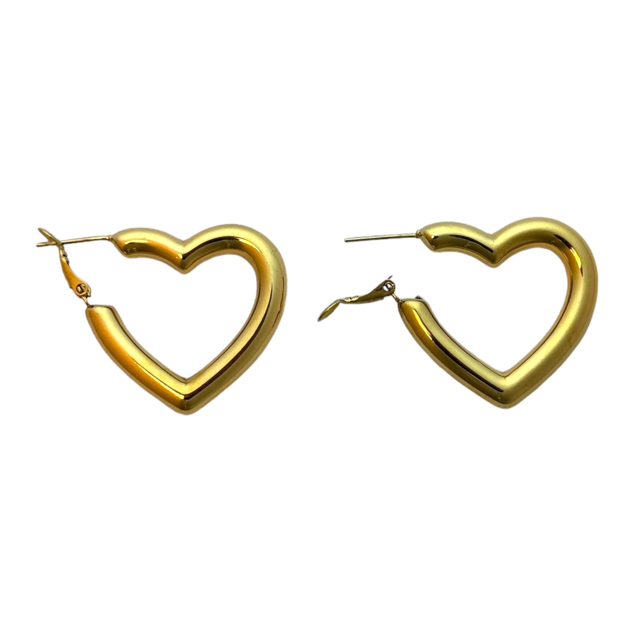 Statement hearts hoops