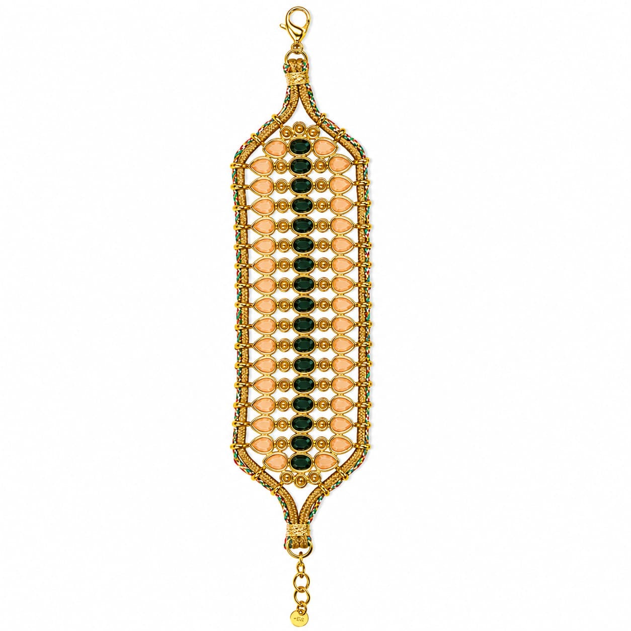 Boho army statement armband
