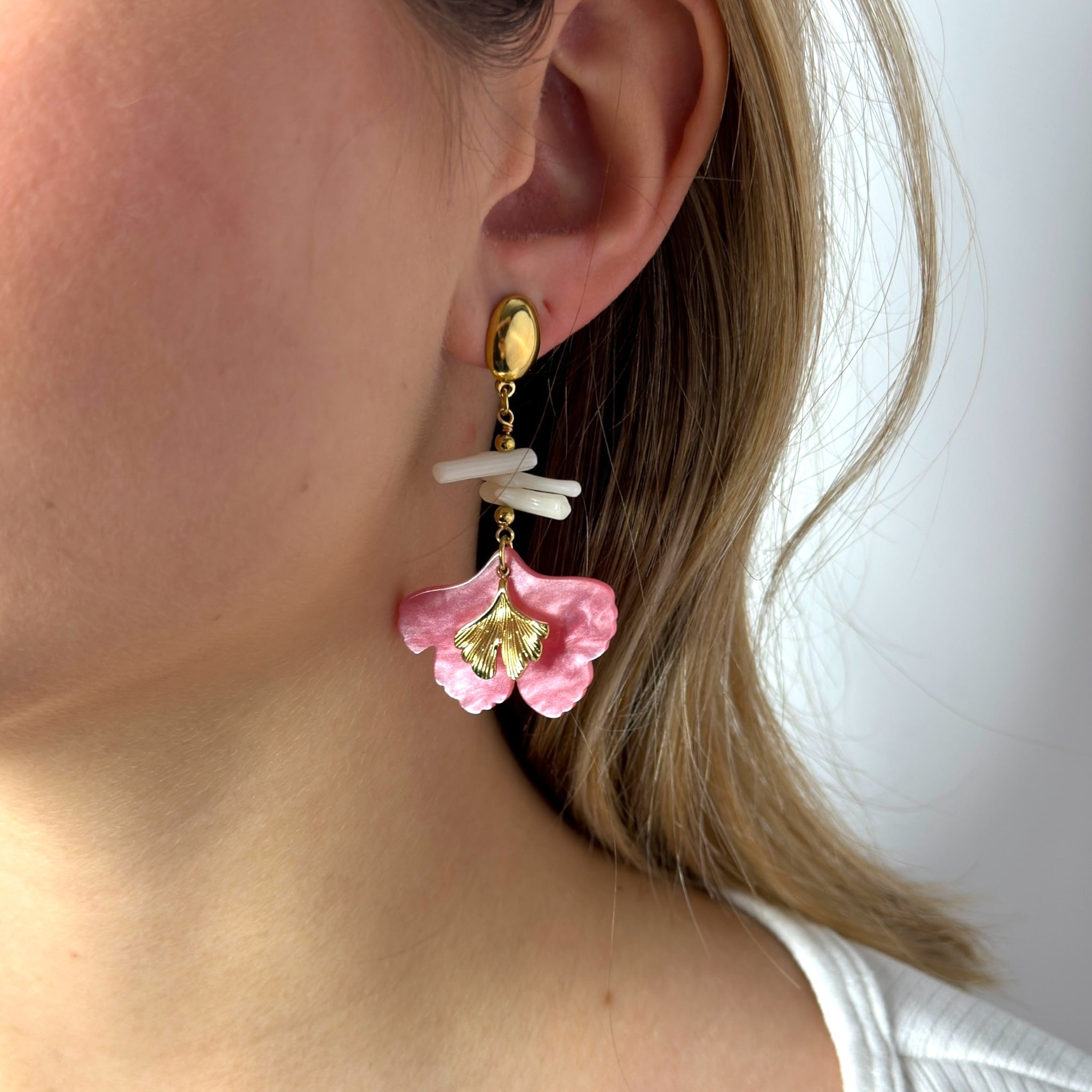 Ginkgo Aura earrings