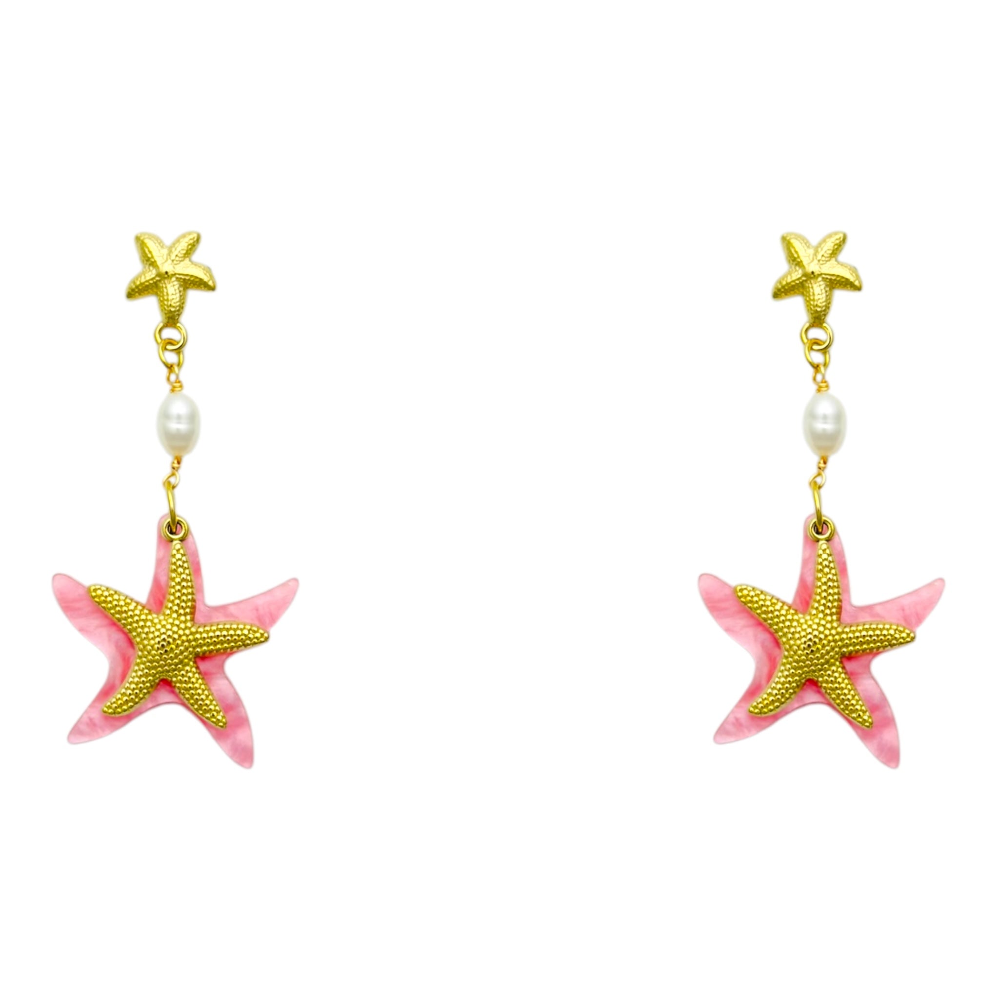 Starfish earrings