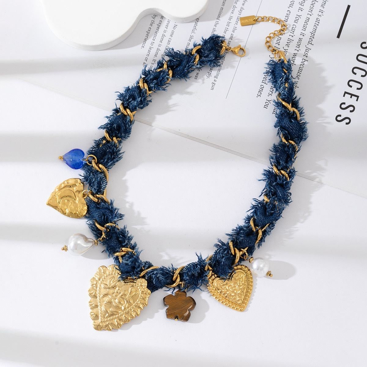 Lovi jeans bedel ketting