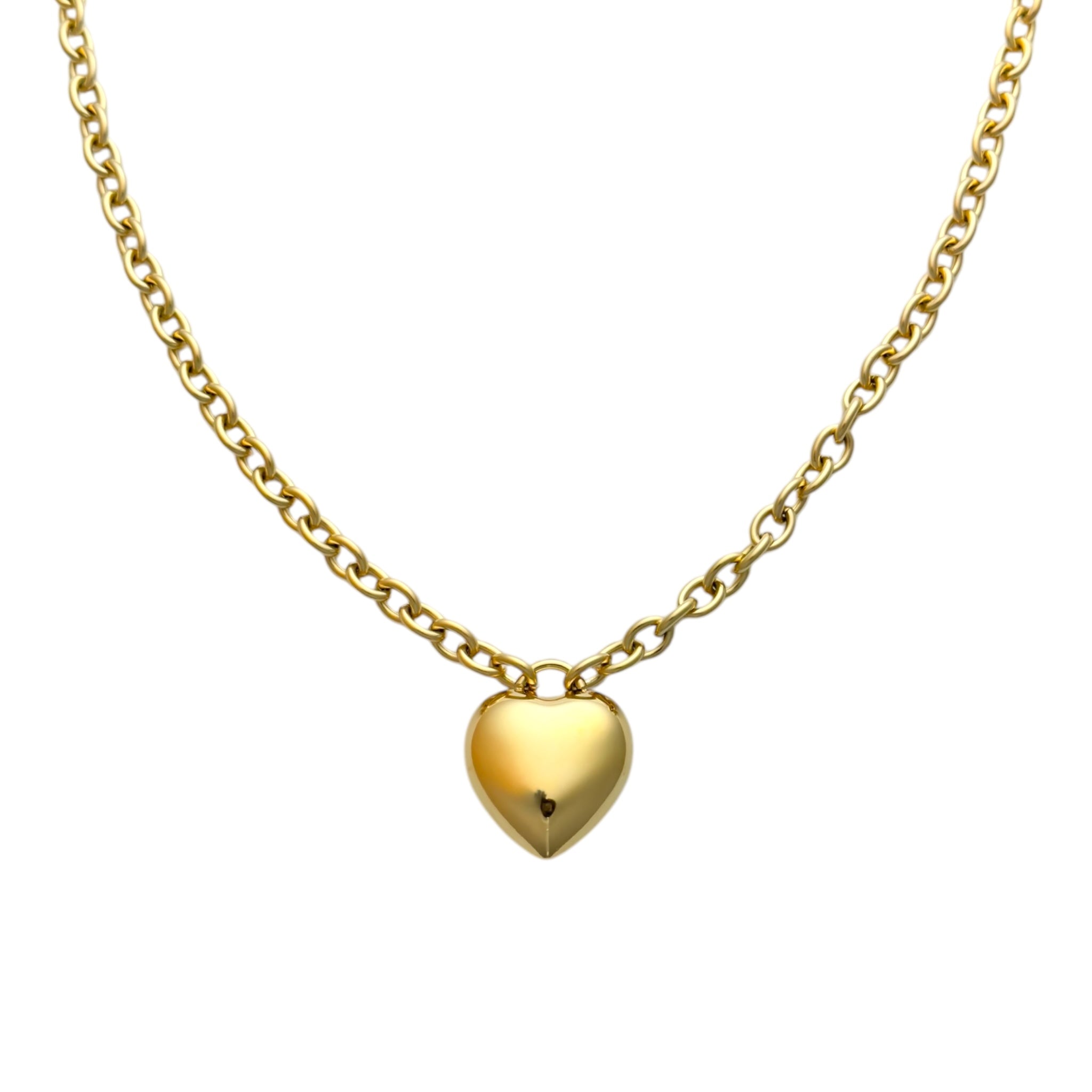 Heavy heart ketting