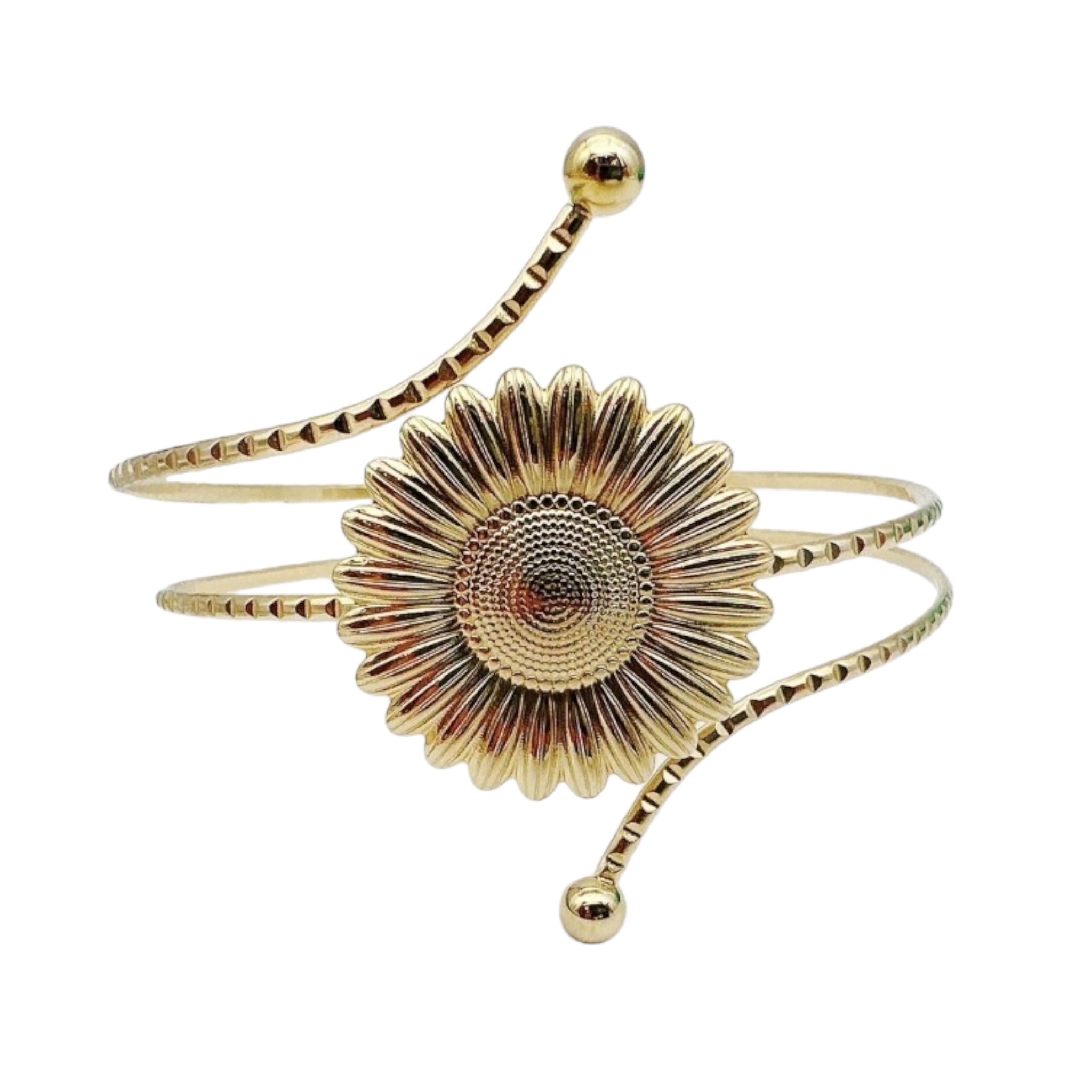 Statement Flower Upper Bracelet